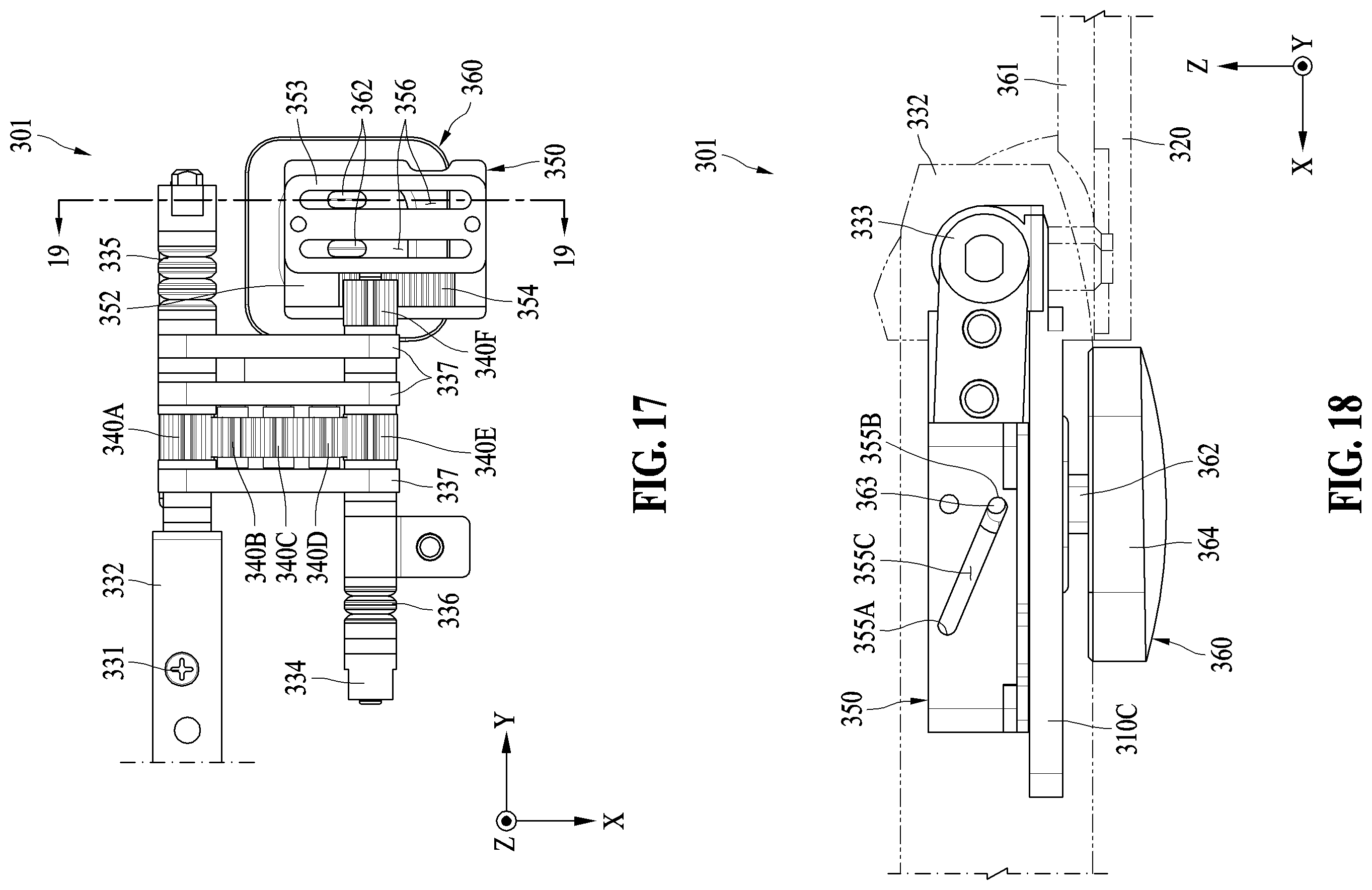 Patent US12422897 Figure 15 – Lifting structure and electronic device including the same