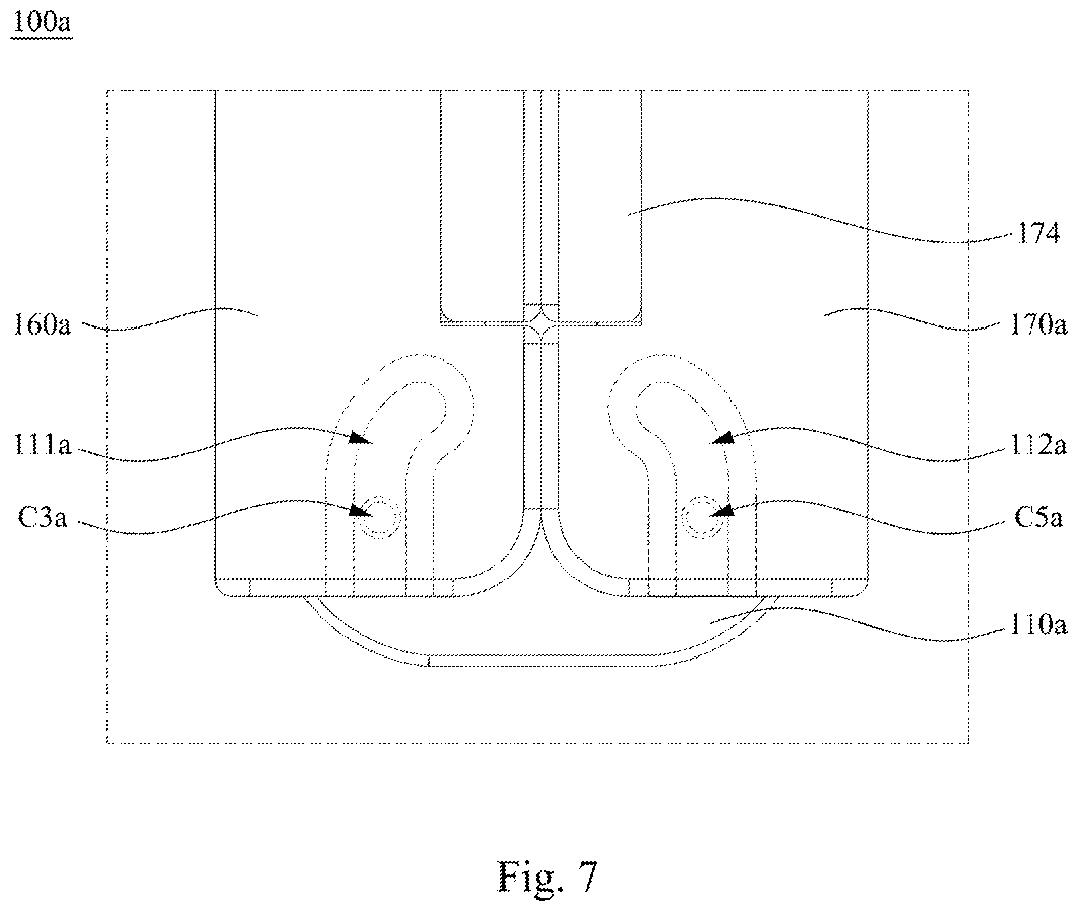 Patent US12422898 Figure 7 – Foldable assembly and foldable display device