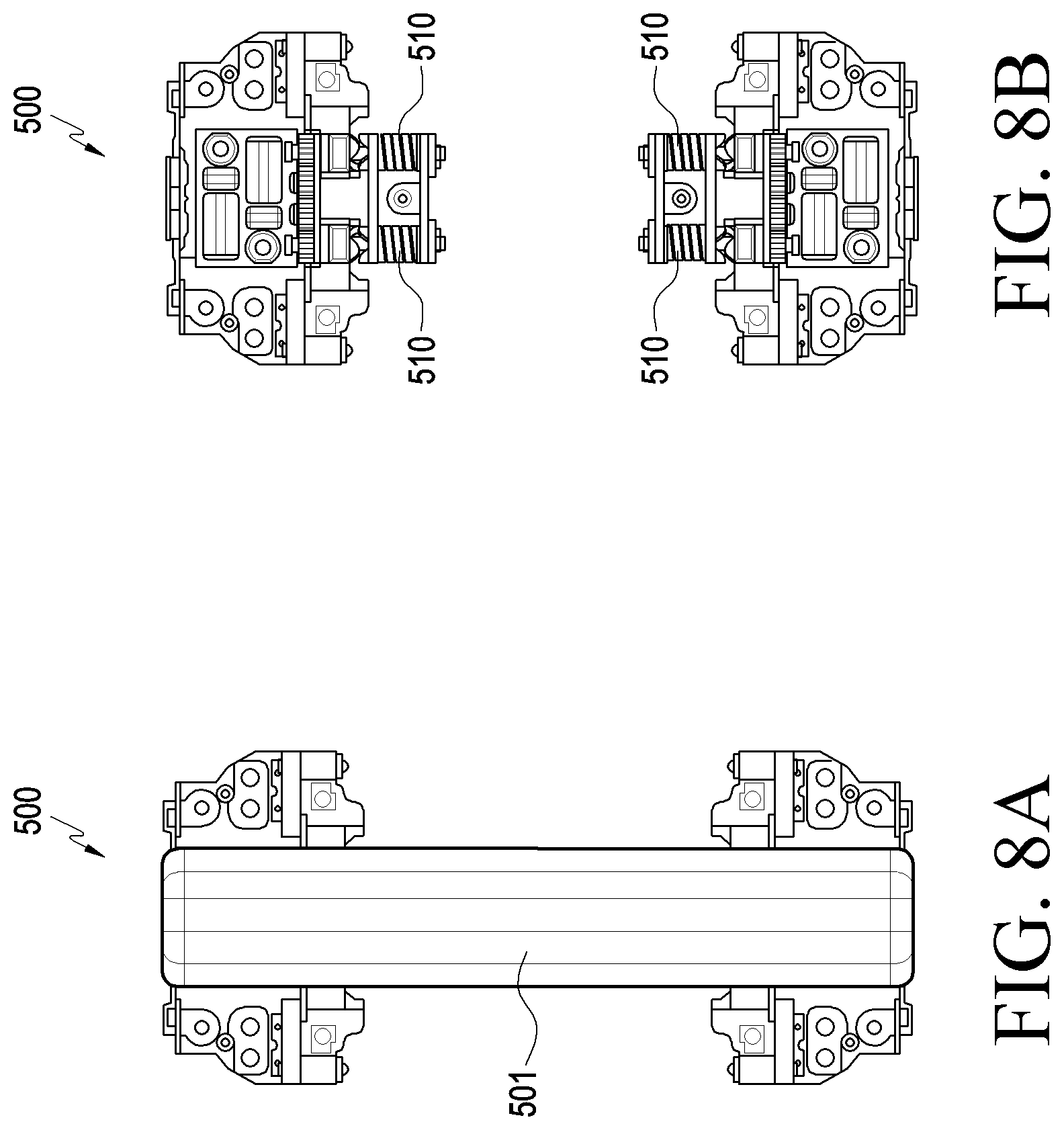 Patent US12422899 Figure 8 – Electronic device including hinge module