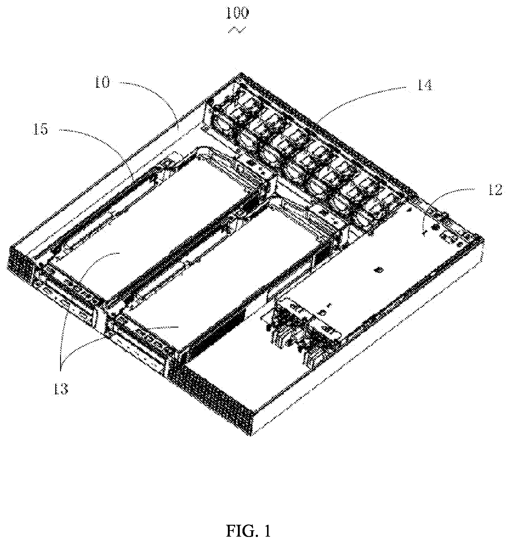 Patent US12422903 Figure 1 – Independent graphics card system, computer host and computer
