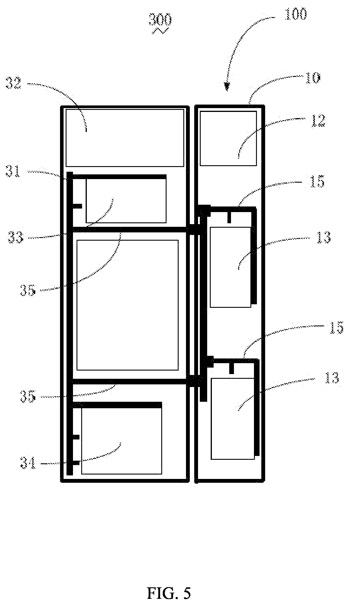 Patent US12422903 Figure 5 – Independent graphics card system, computer host and computer