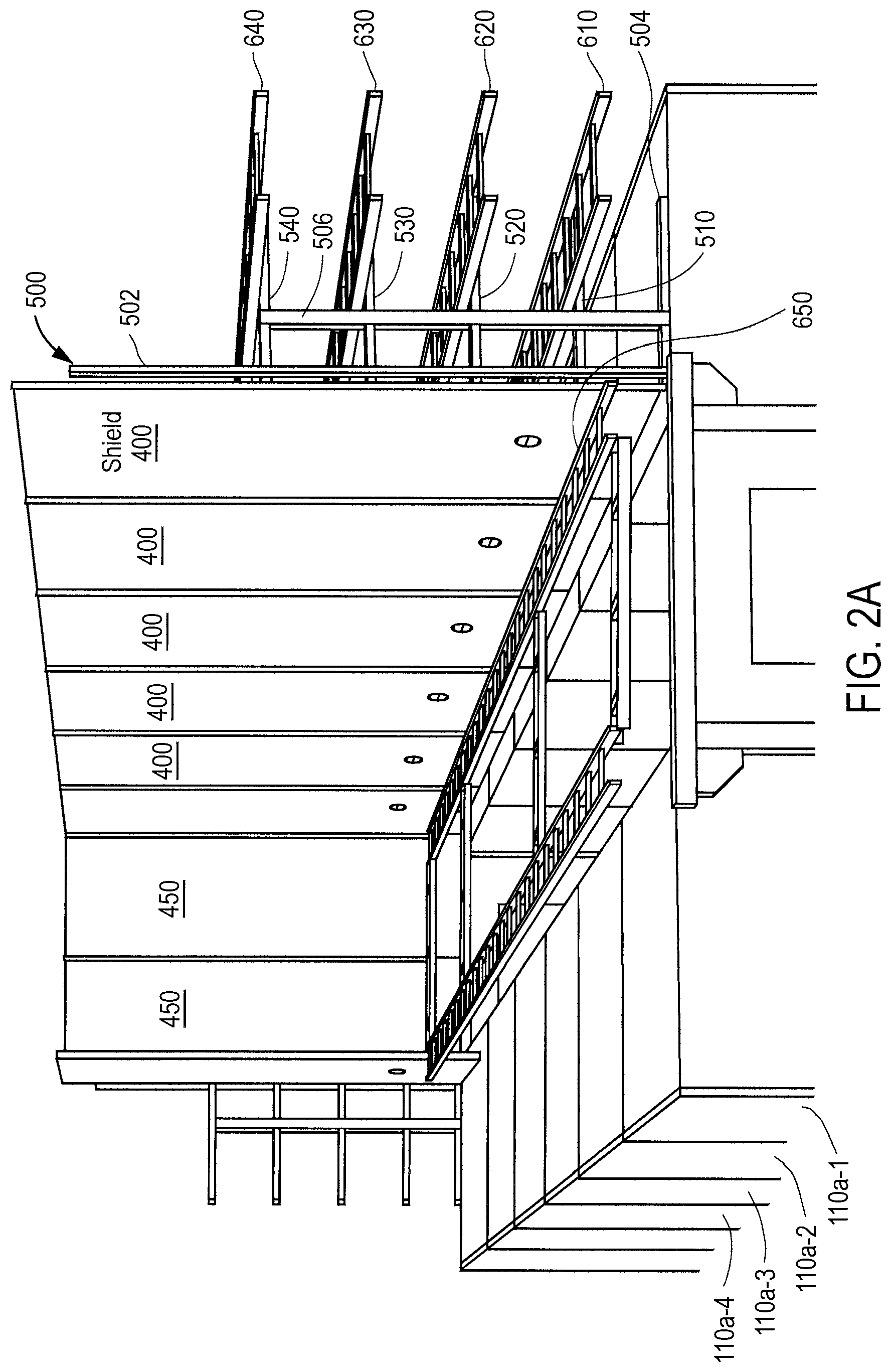 Patent US12422905 Figure 4 – Data center facility including external wall penetrating air handling units