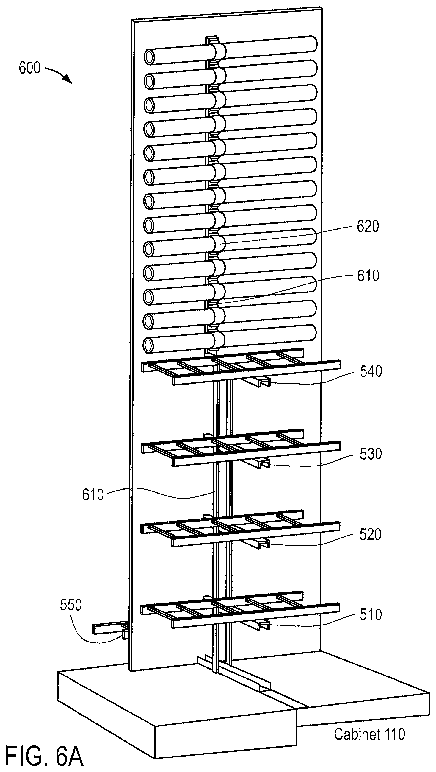 Patent US12422905 Figure 12 – Data center facility including external wall penetrating air handling units