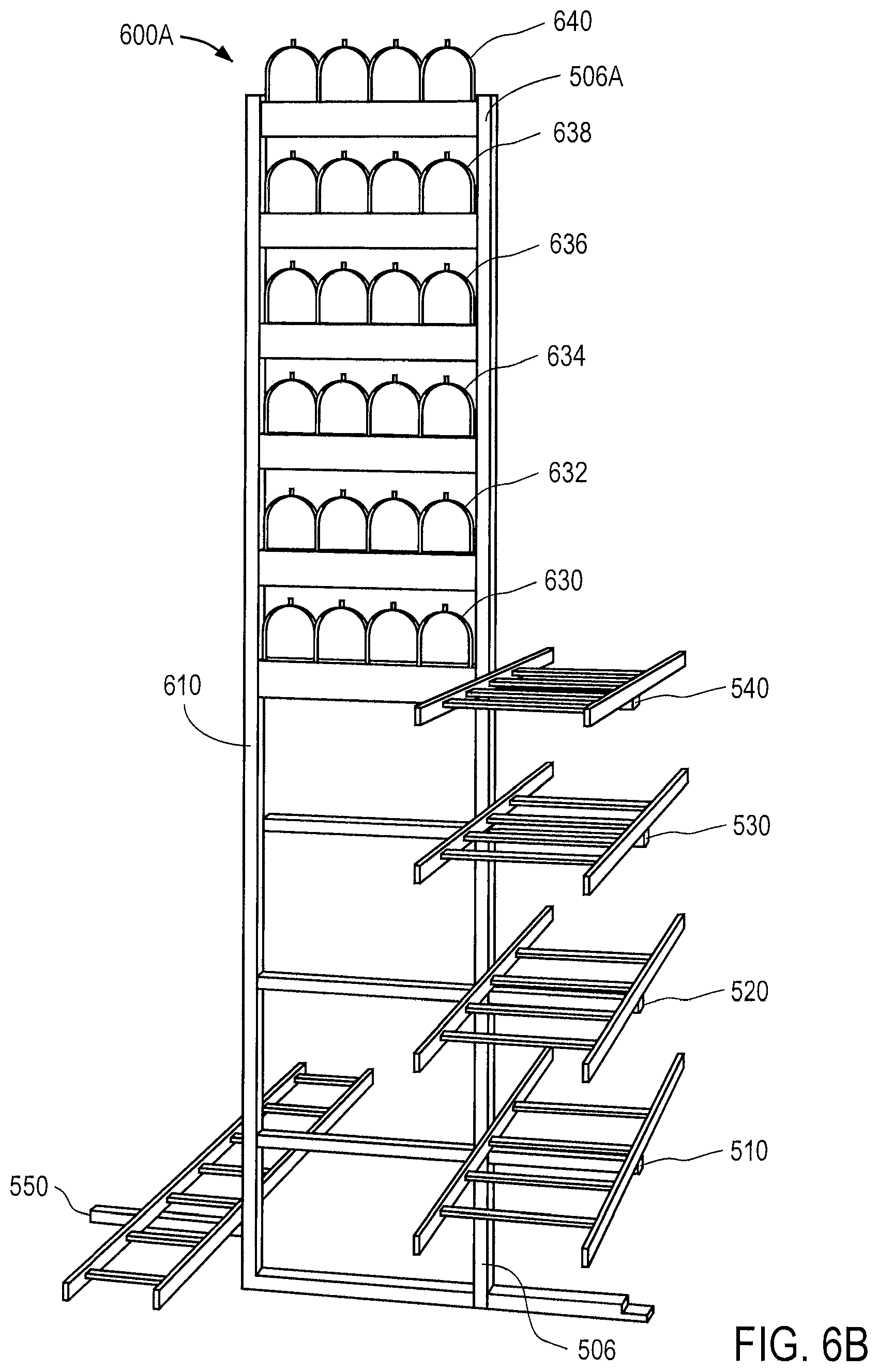 Patent US12422905 Figure 13 – Data center facility including external wall penetrating air handling units
