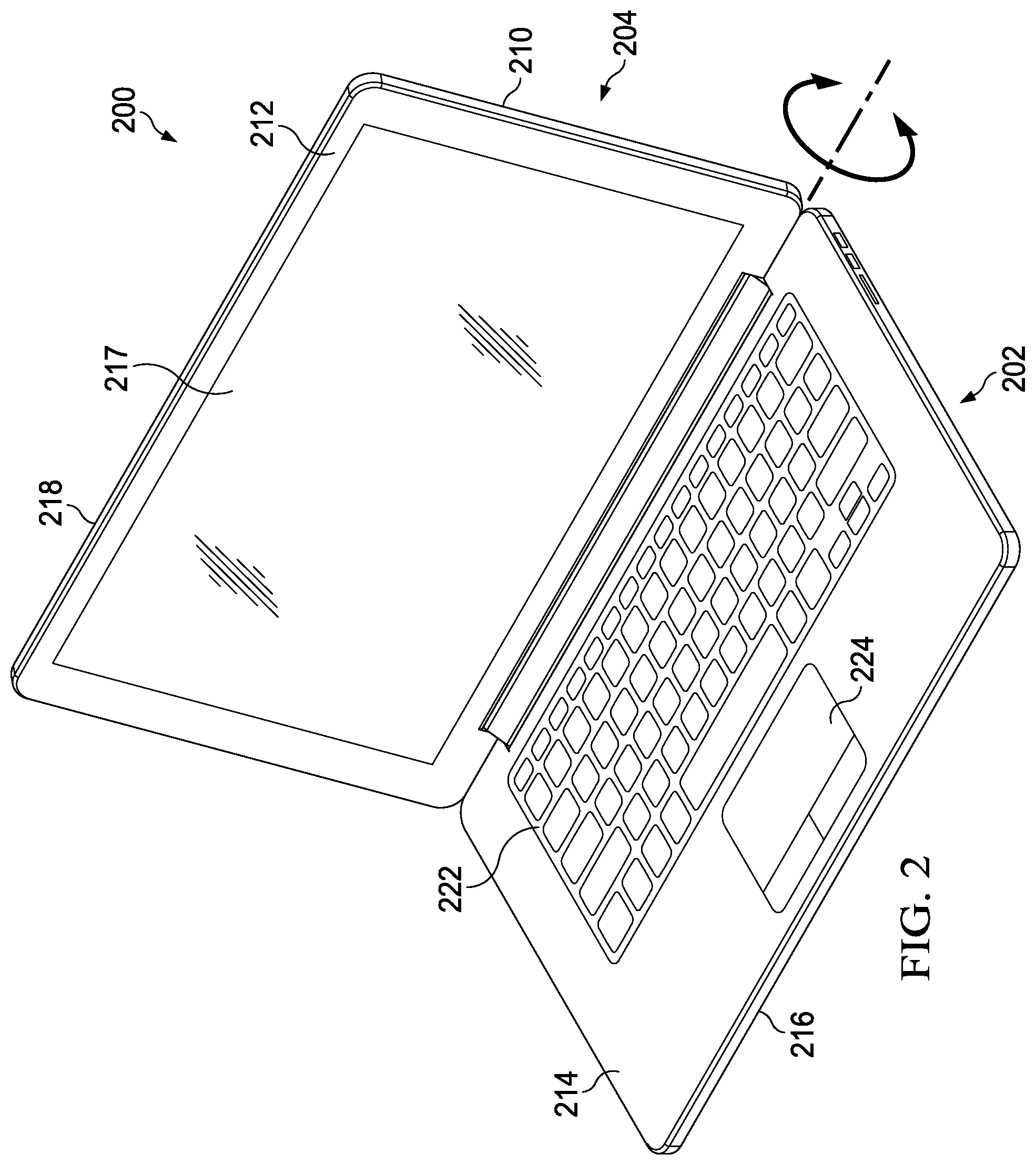 Patent US12422906 Figure 2 – Automated thermal property assignment based on surrounding part substrate