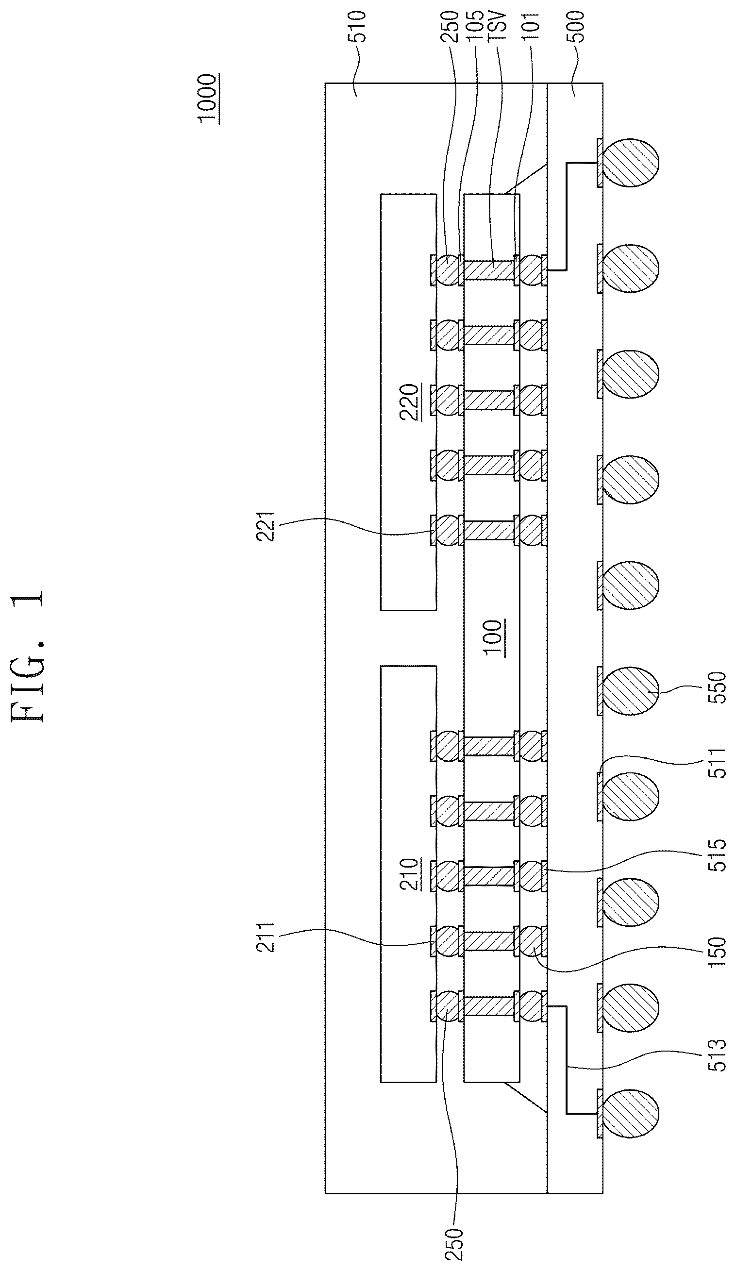 Patent US12422907 Figure 1 – Semiconductor package and thermal management method thereof