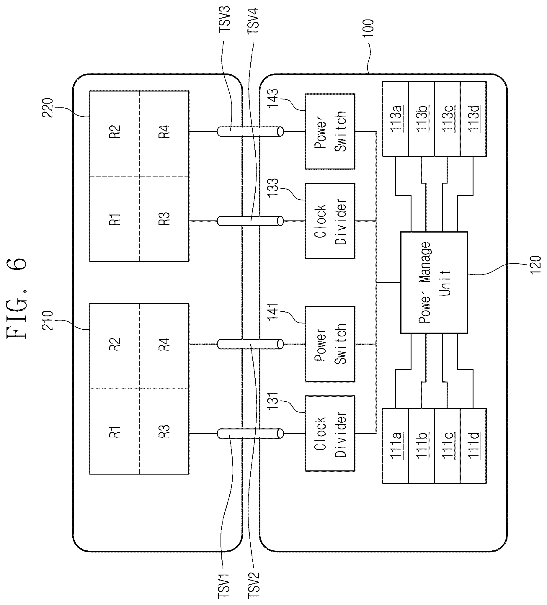 Patent US12422907 Figure 6 – Semiconductor package and thermal management method thereof