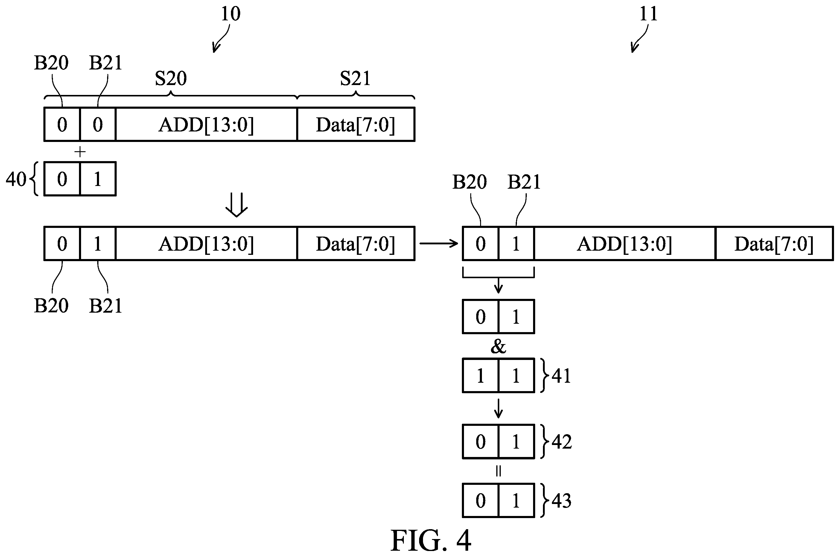 Patent US12422912 Figure 4 – Electronic system and protection method for power management circuit