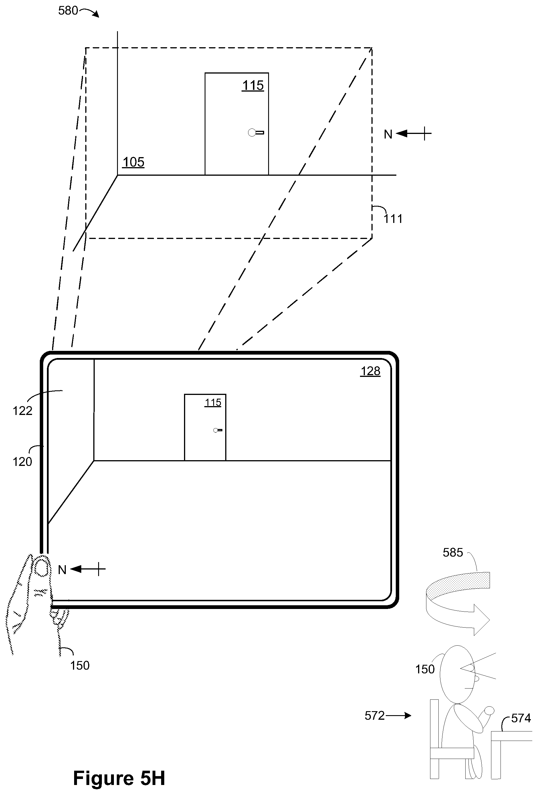 Patent US12422916 Figure 14 – Method and device for dynamic sensory and input modes based on contextual state