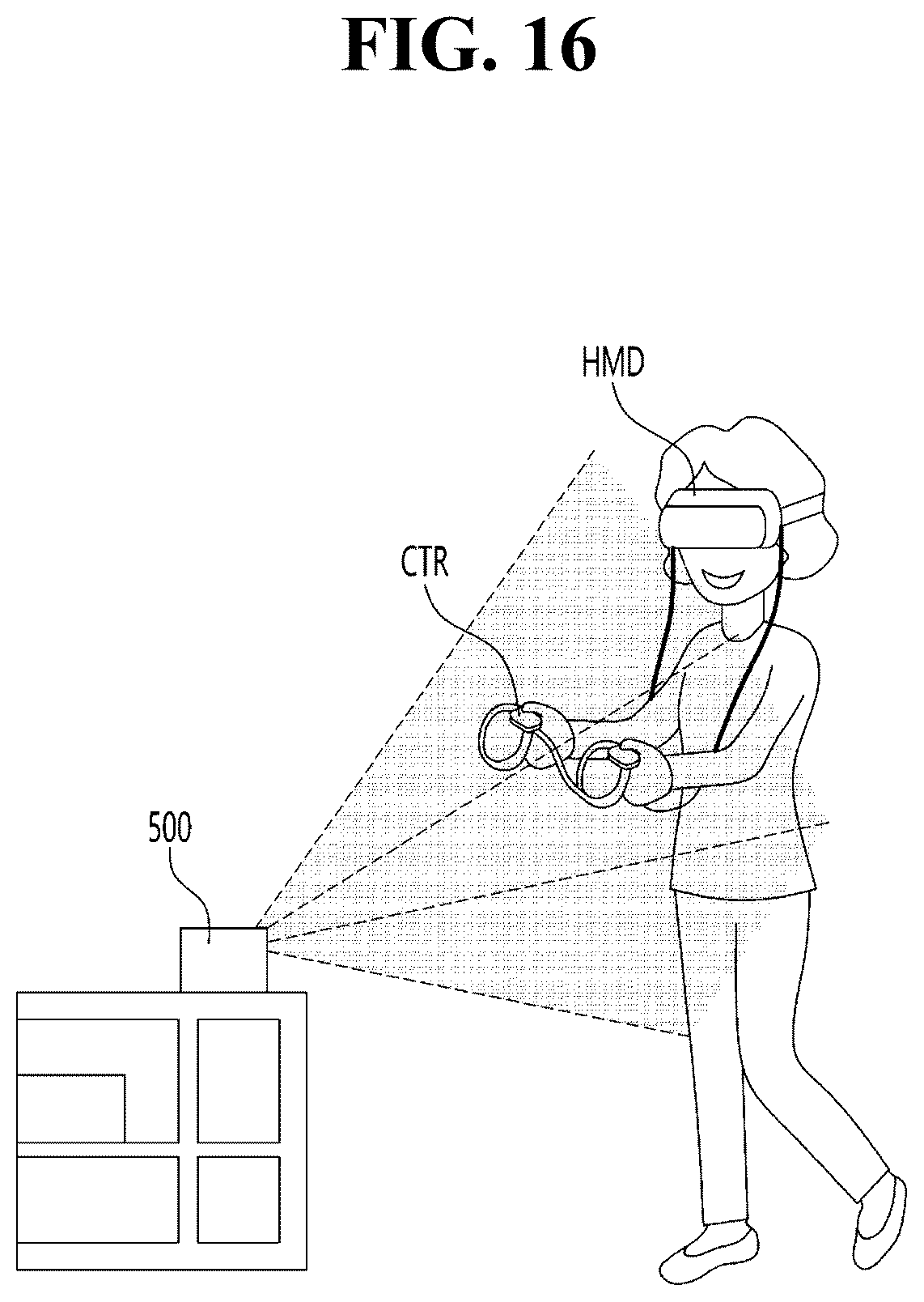 Patent US12422919 Figure 16 – System and method for providing virtual reality service