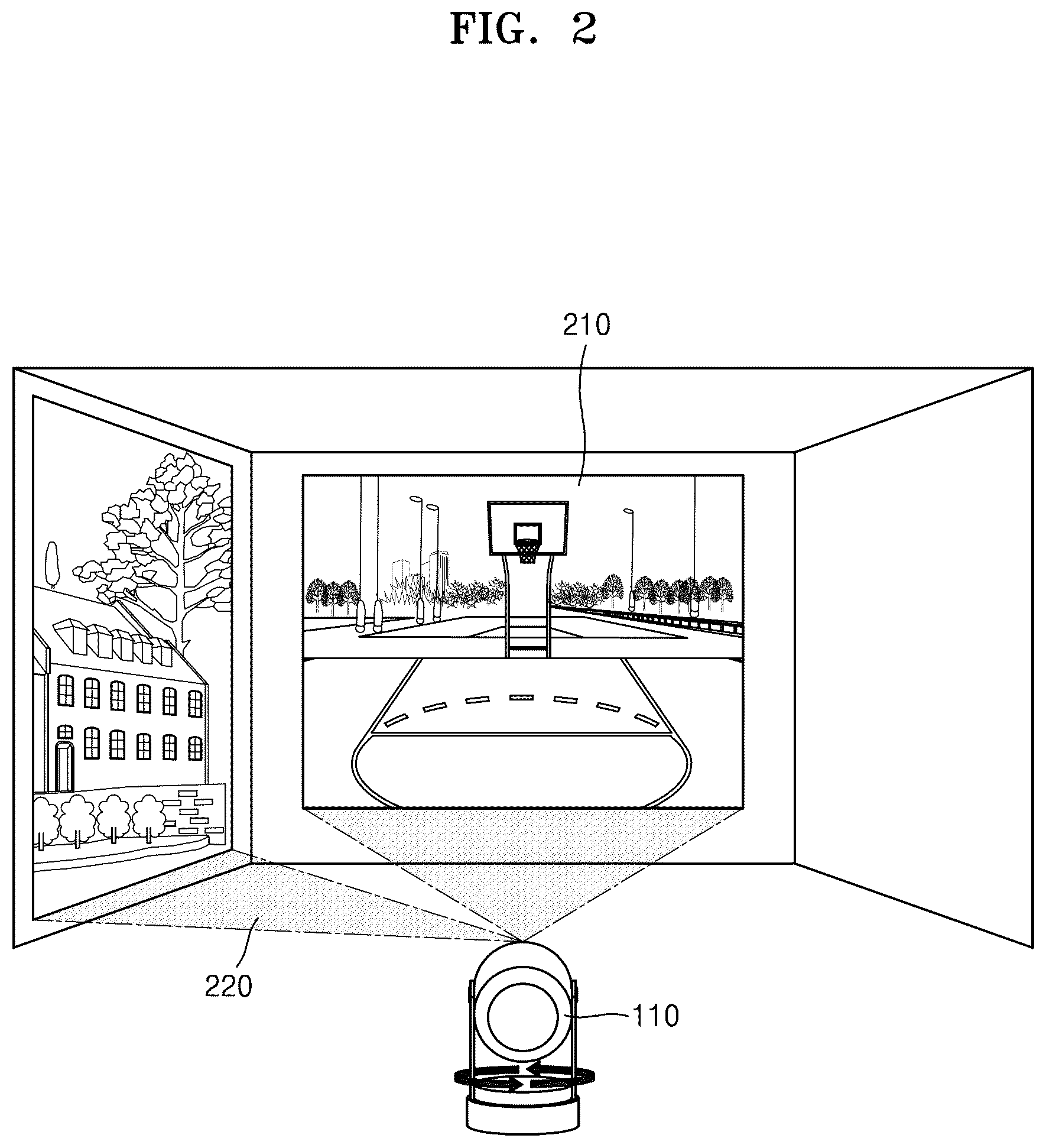Patent US12422920 Figure 2 – Image projection device and control method thereof
