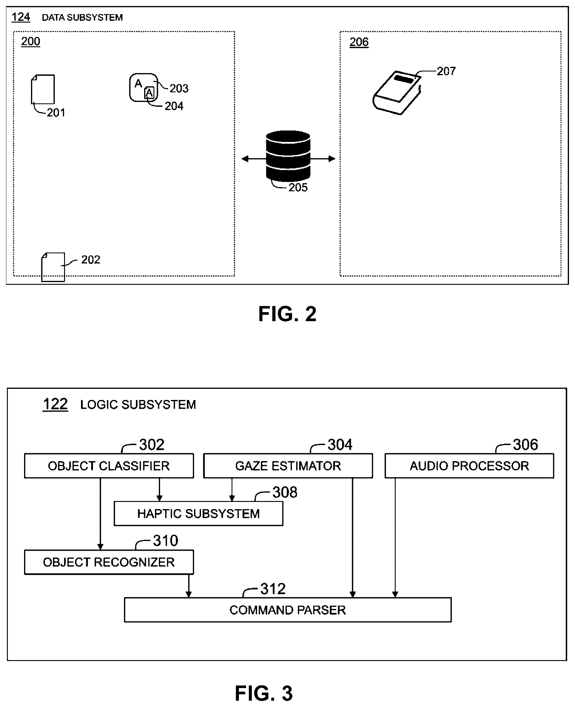Patent US12422925 Figure 2 – Methods and systems for interacting with digital objects using a gaze tracking-enabled headset