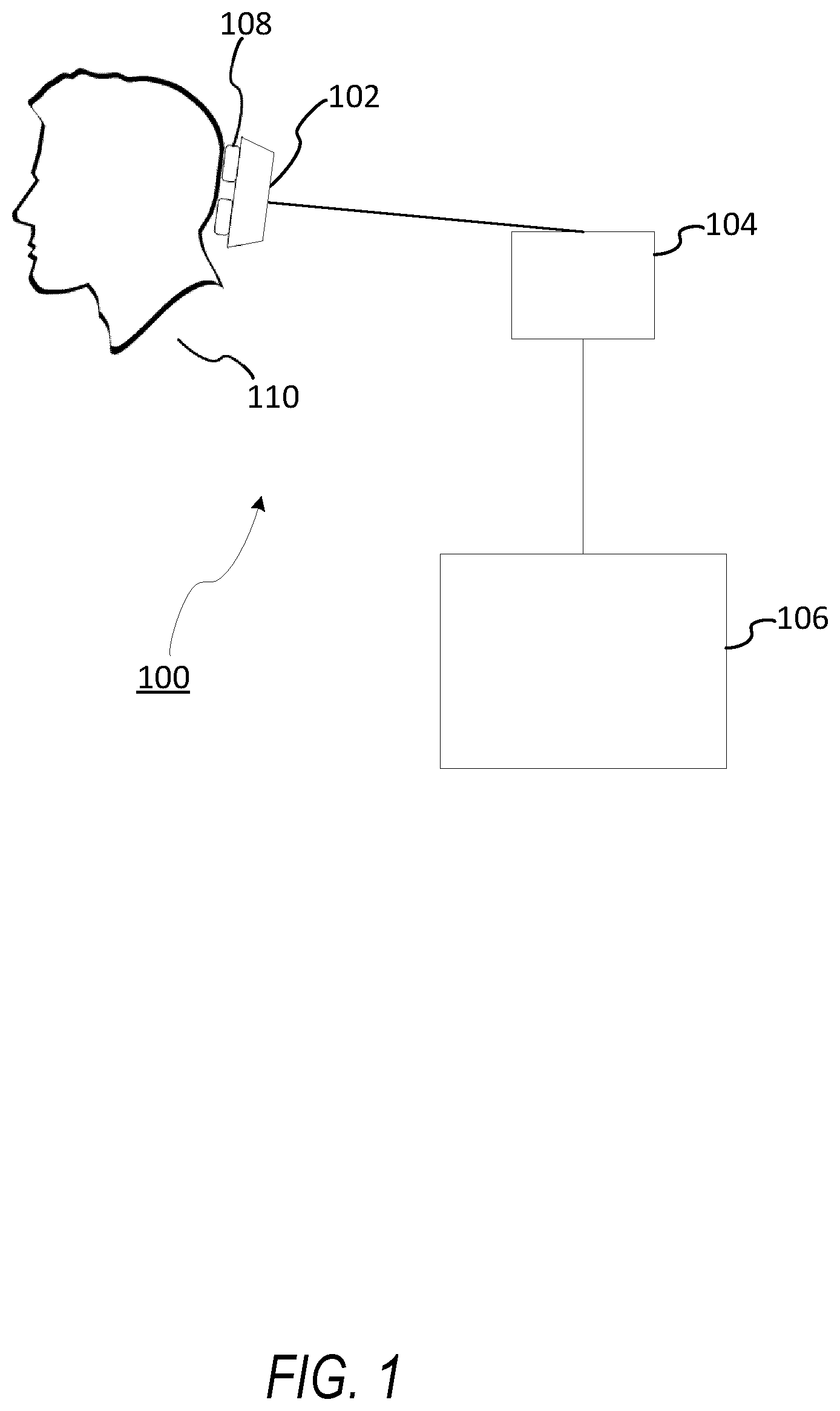 Patent US12422927 — Brain-computer interface — Figure 1