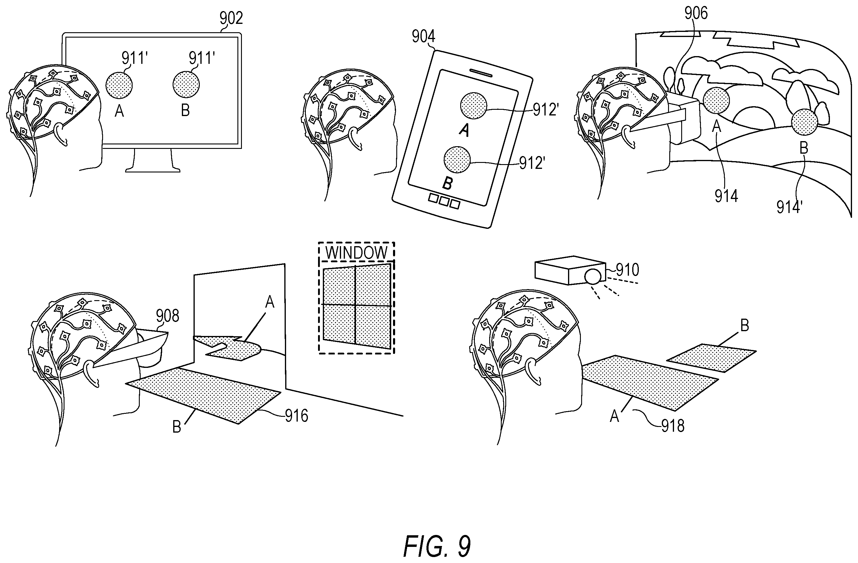 Patent US12422927 Figure 12 – Brain-computer interface