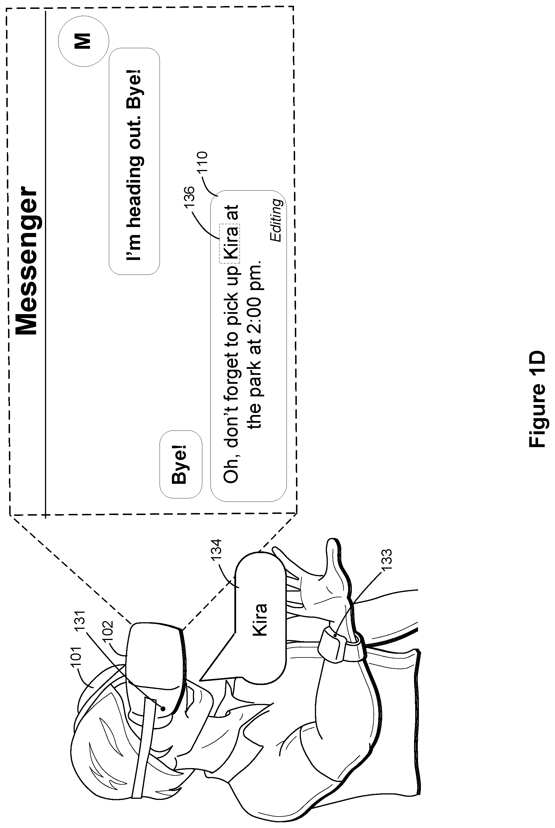 Patent US12422934 Figure 4 – Techniques for neuromuscular-signal-based detection of in-air hand gestures for text production and modification, and systems, wearable devices, and methods for using these techniques