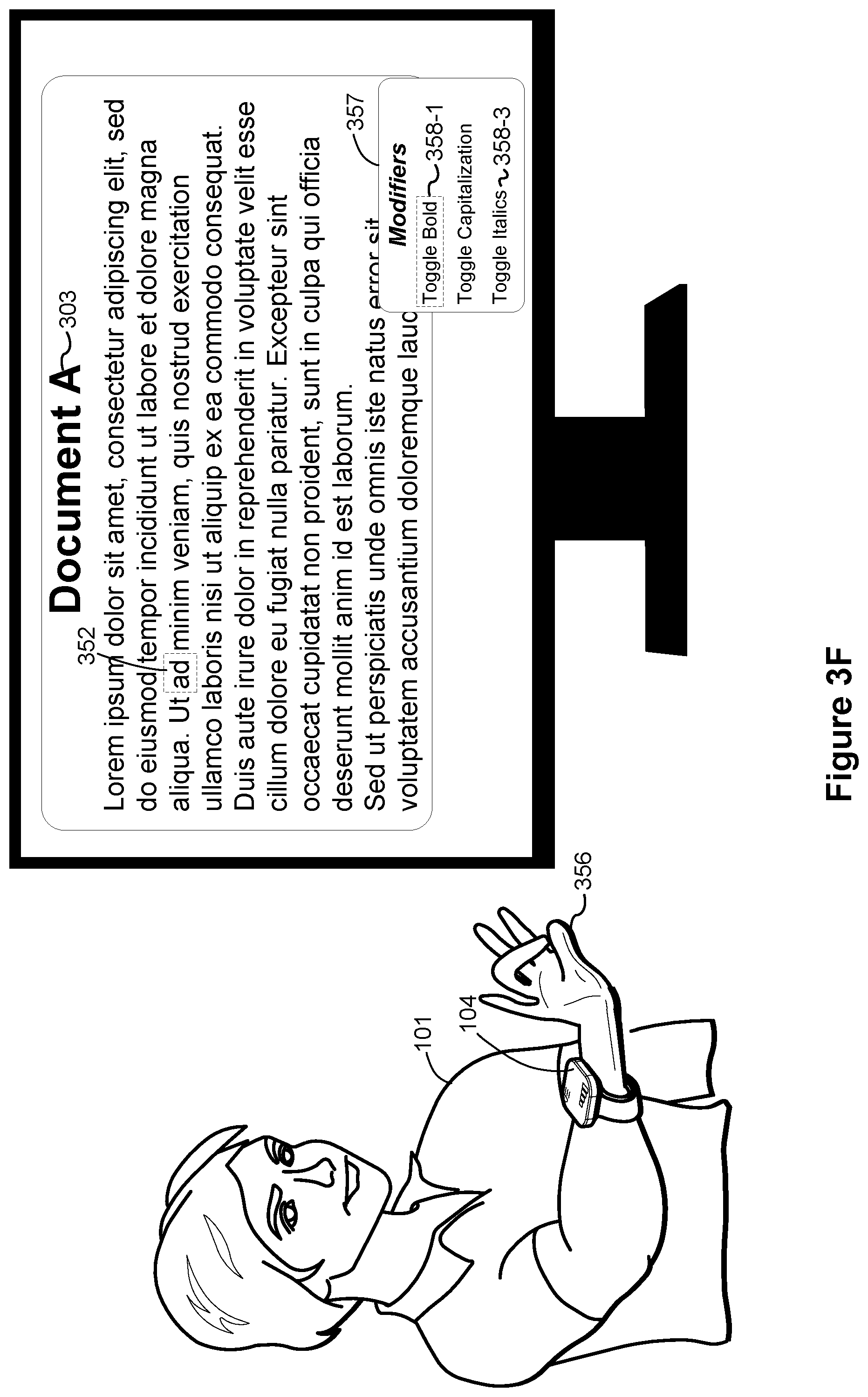 Patent US12422934 Figure 19 – Techniques for neuromuscular-signal-based detection of in-air hand gestures for text production and modification, and systems, wearable devices, and methods for using these techniques
