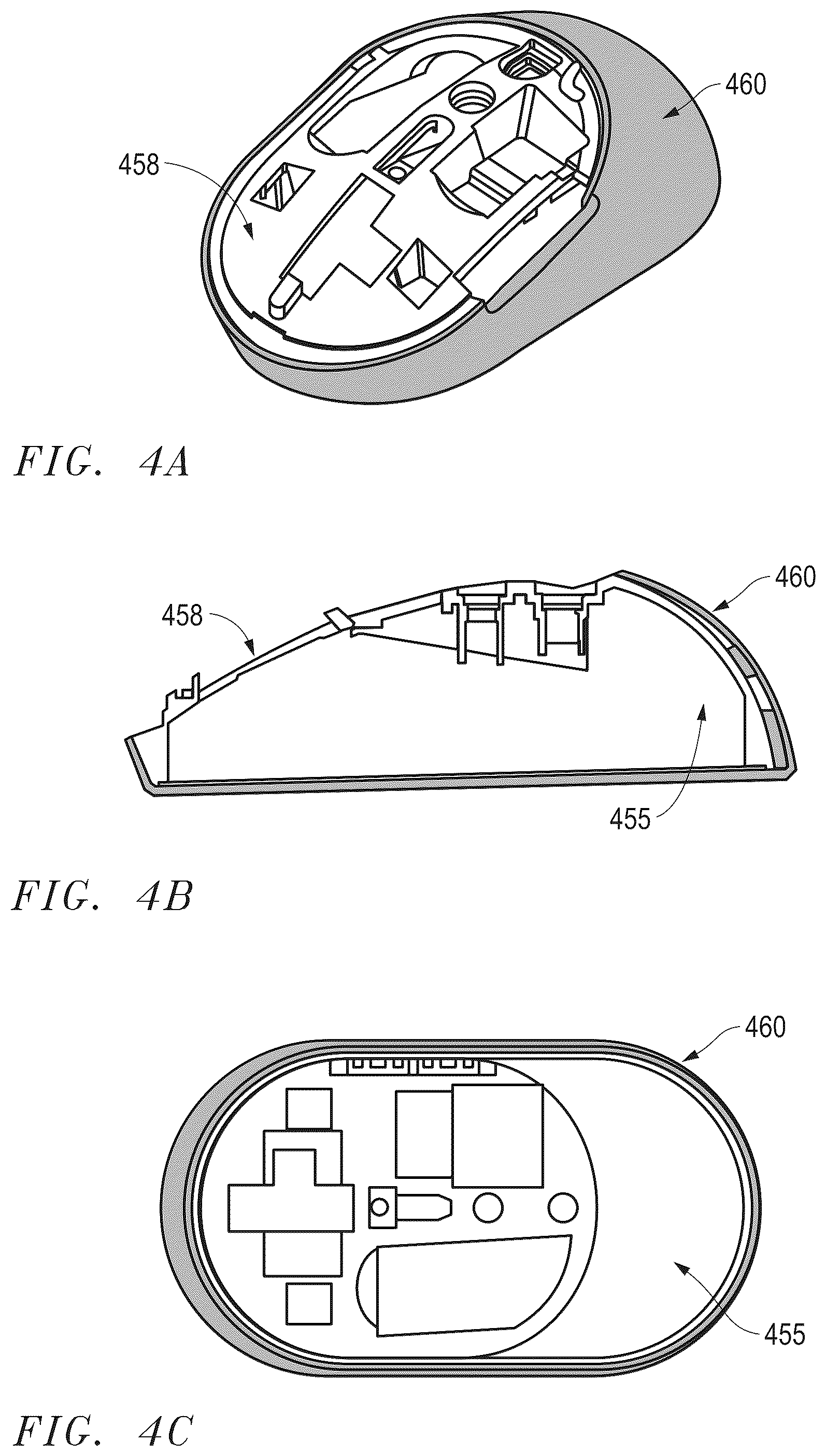 Patent US12422938 Figure 4 – Method of manufacture and apparatus for sustainable double injected housing for a mouse