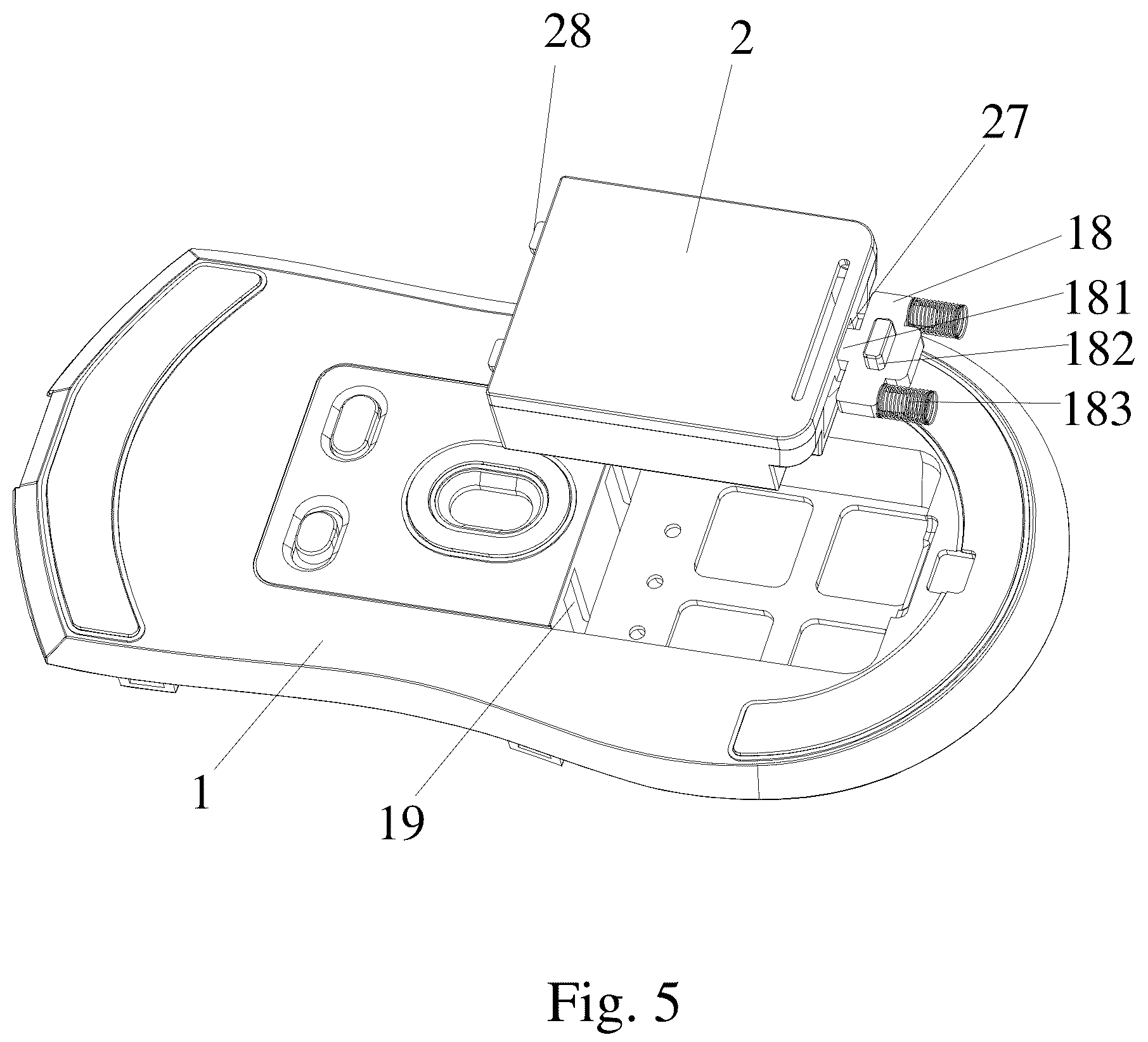 Patent US12422939 Figure 4 – Power supply detachable mouse