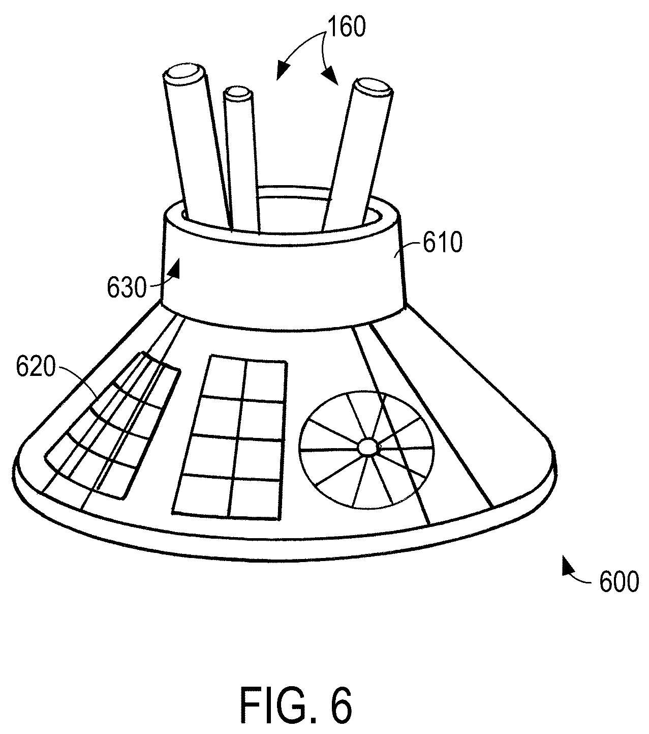 Patent US12422940 Figure 6 – Base station for use with digital pens