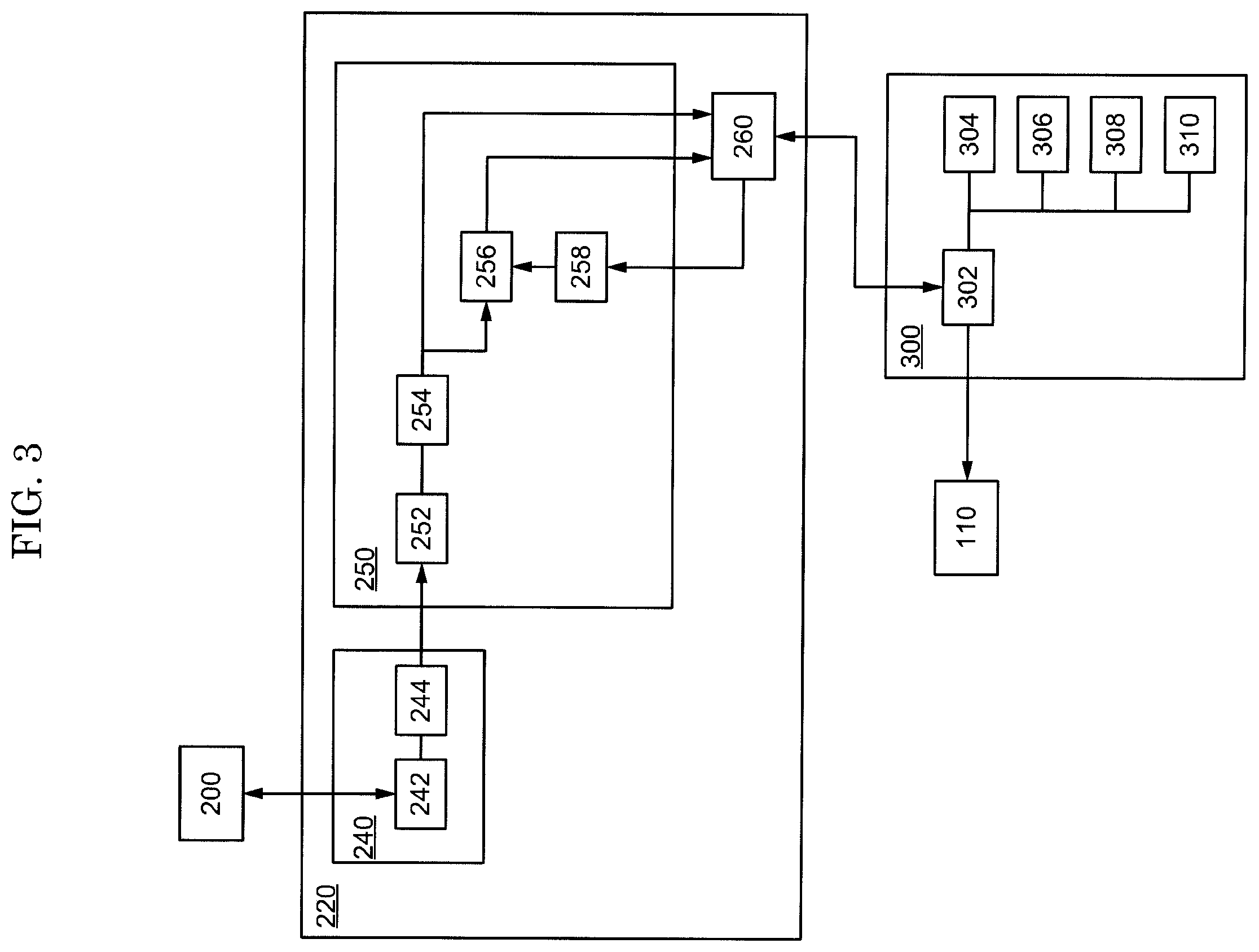 Patent US12422941 Figure 3 – Sensor system, method for driving sensor module and storage medium
