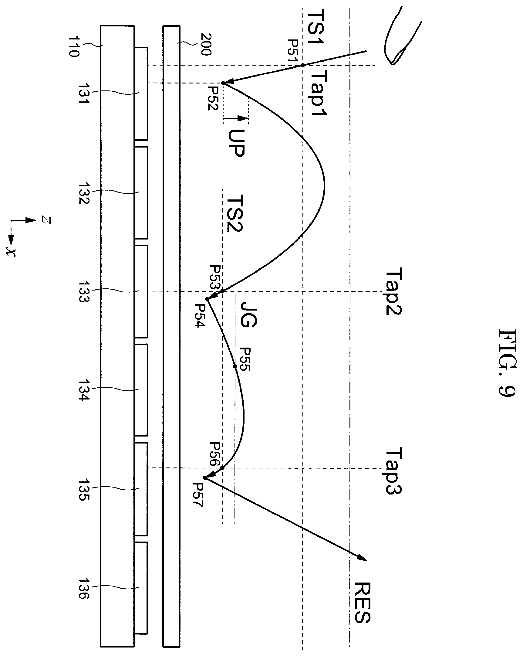 Patent US12422941 Figure 9 – Sensor system, method for driving sensor module and storage medium
