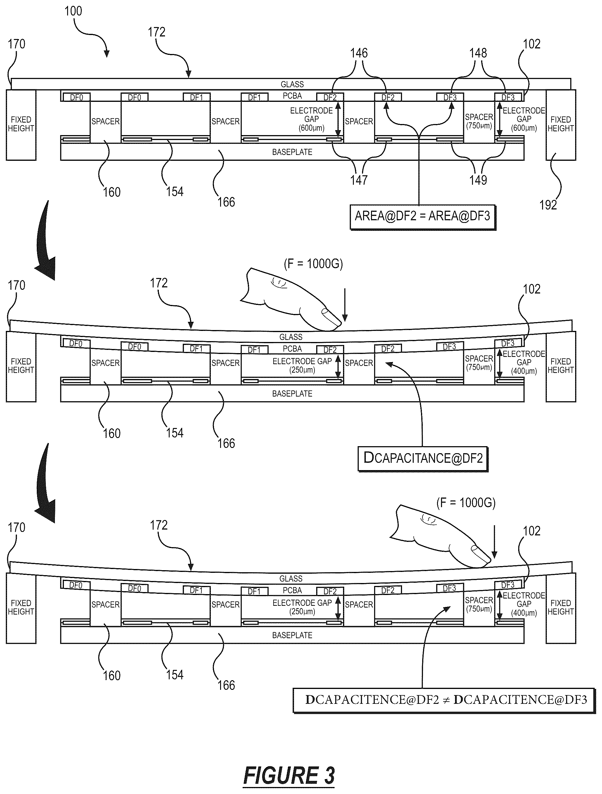 Patent US12422943 Figure 3 – System for detecting and characterizing touch inputs at a human-computer interface