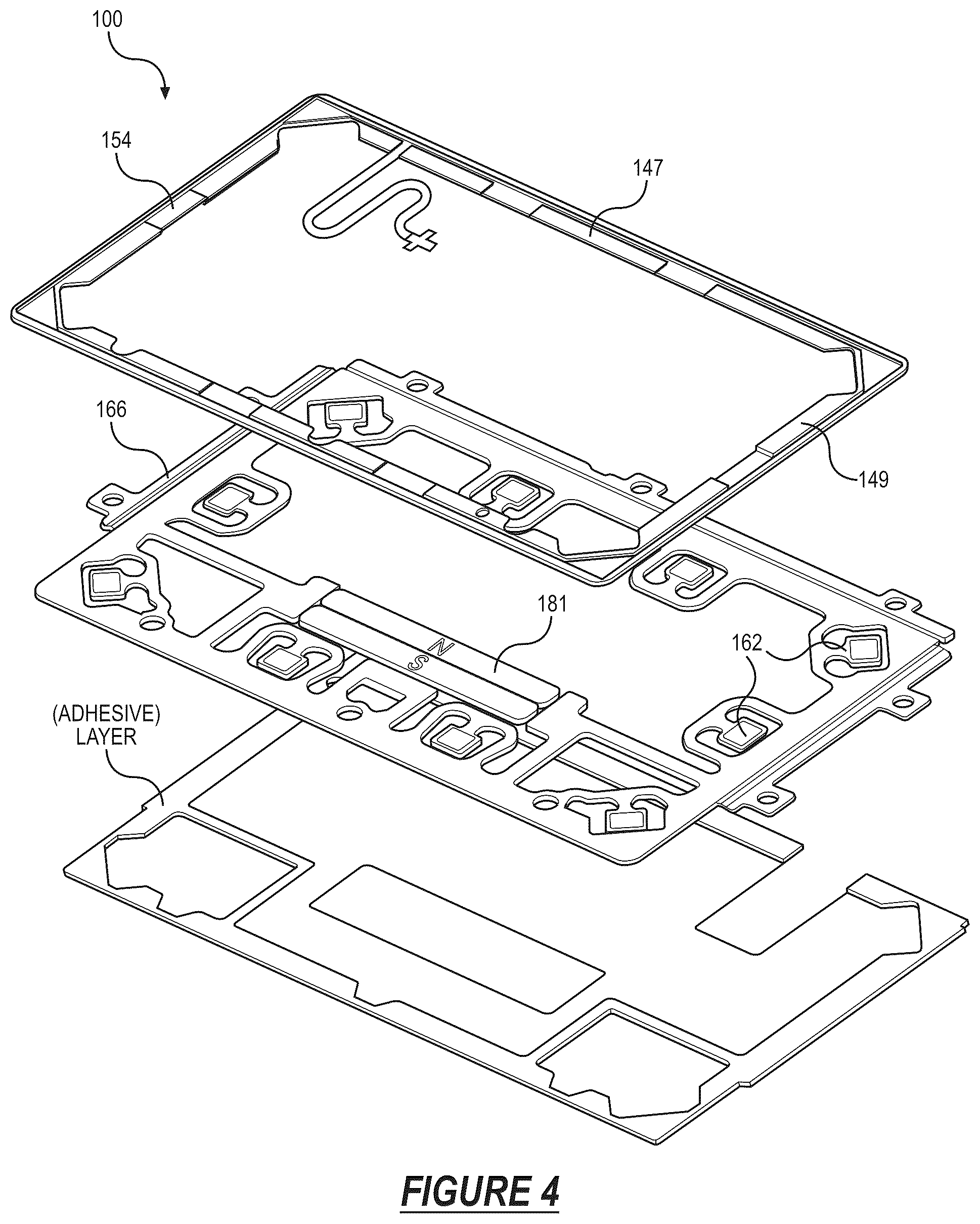 Patent US12422943 Figure 4 – System for detecting and characterizing touch inputs at a human-computer interface