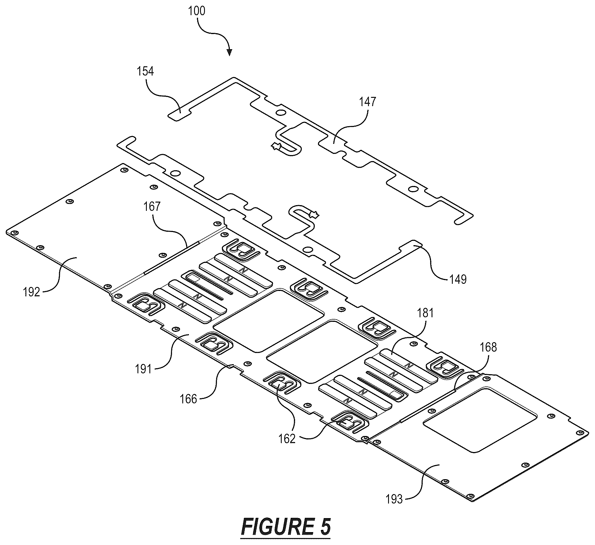 Patent US12422943 Figure 5 – System for detecting and characterizing touch inputs at a human-computer interface