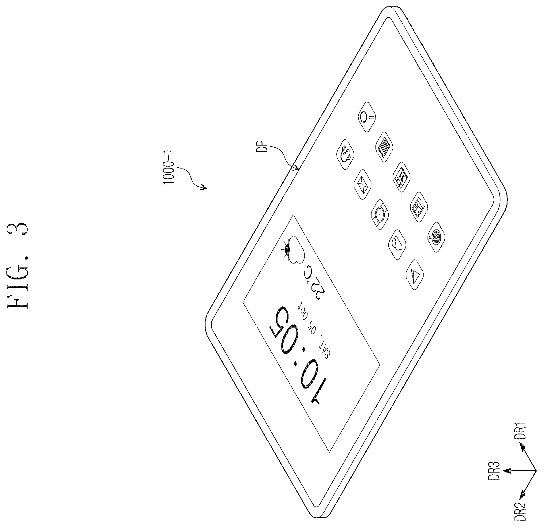 Patent US12422944 Figure 4 – Electronic device and method for driving the same