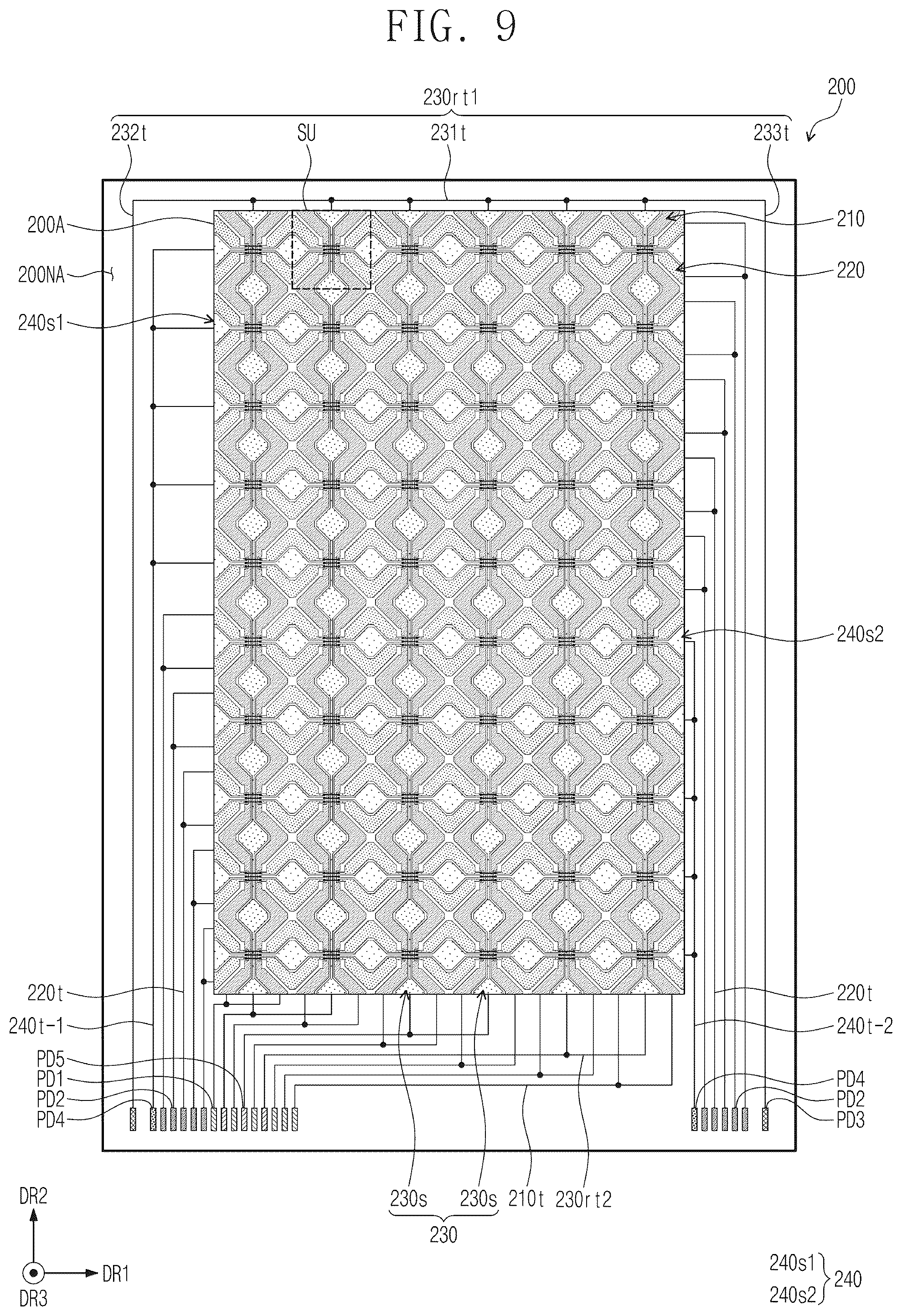 Patent US12422944 Figure 9 – Electronic device and method for driving the same