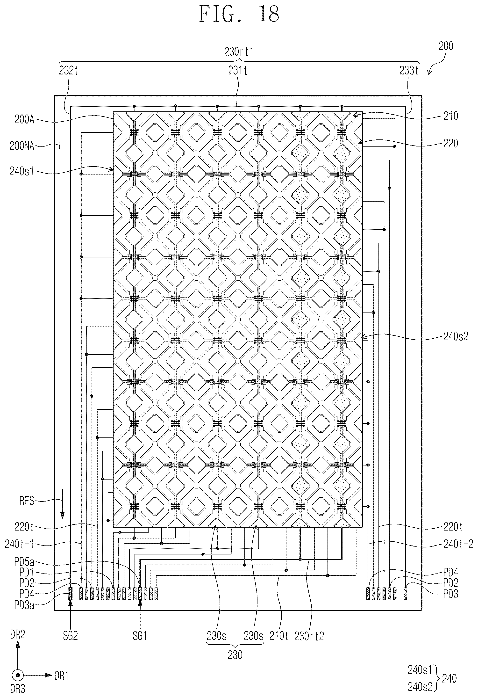 Patent US12422944 Figure 20 – Electronic device and method for driving the same