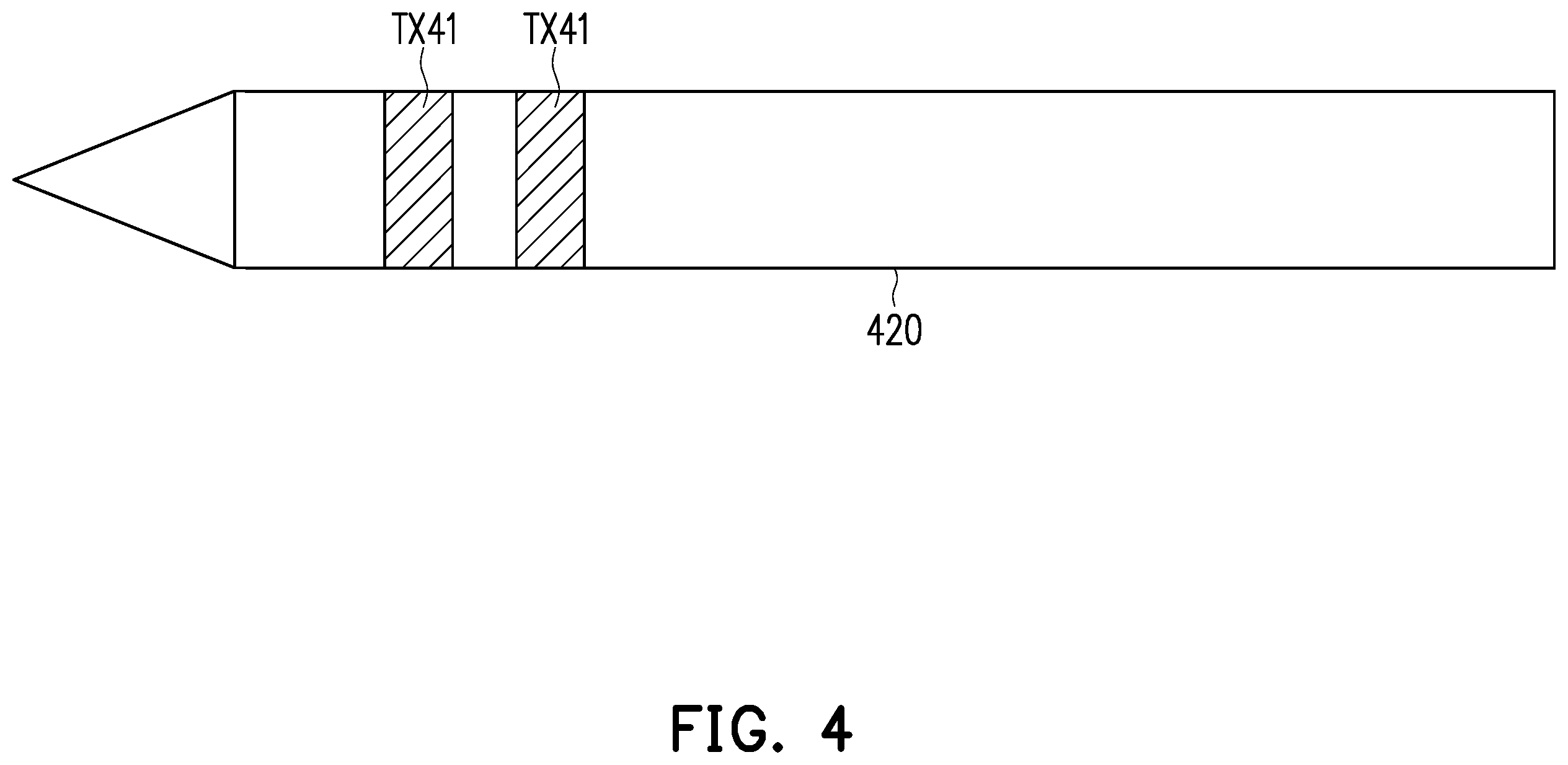 Patent US12422945 Figure 4 – Stylus, touch device, and touch processing circuit