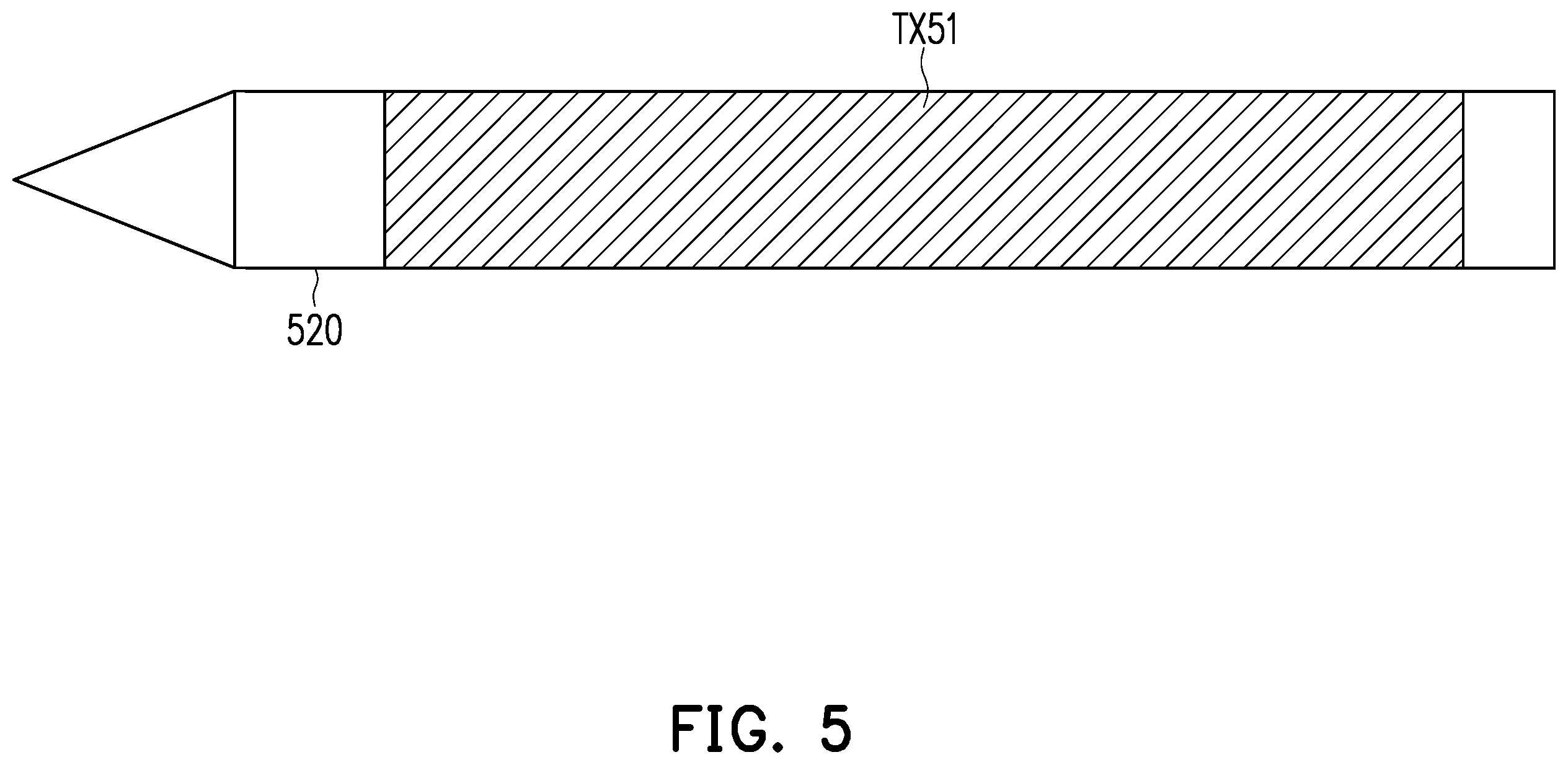 Patent US12422945 Figure 5 – Stylus, touch device, and touch processing circuit