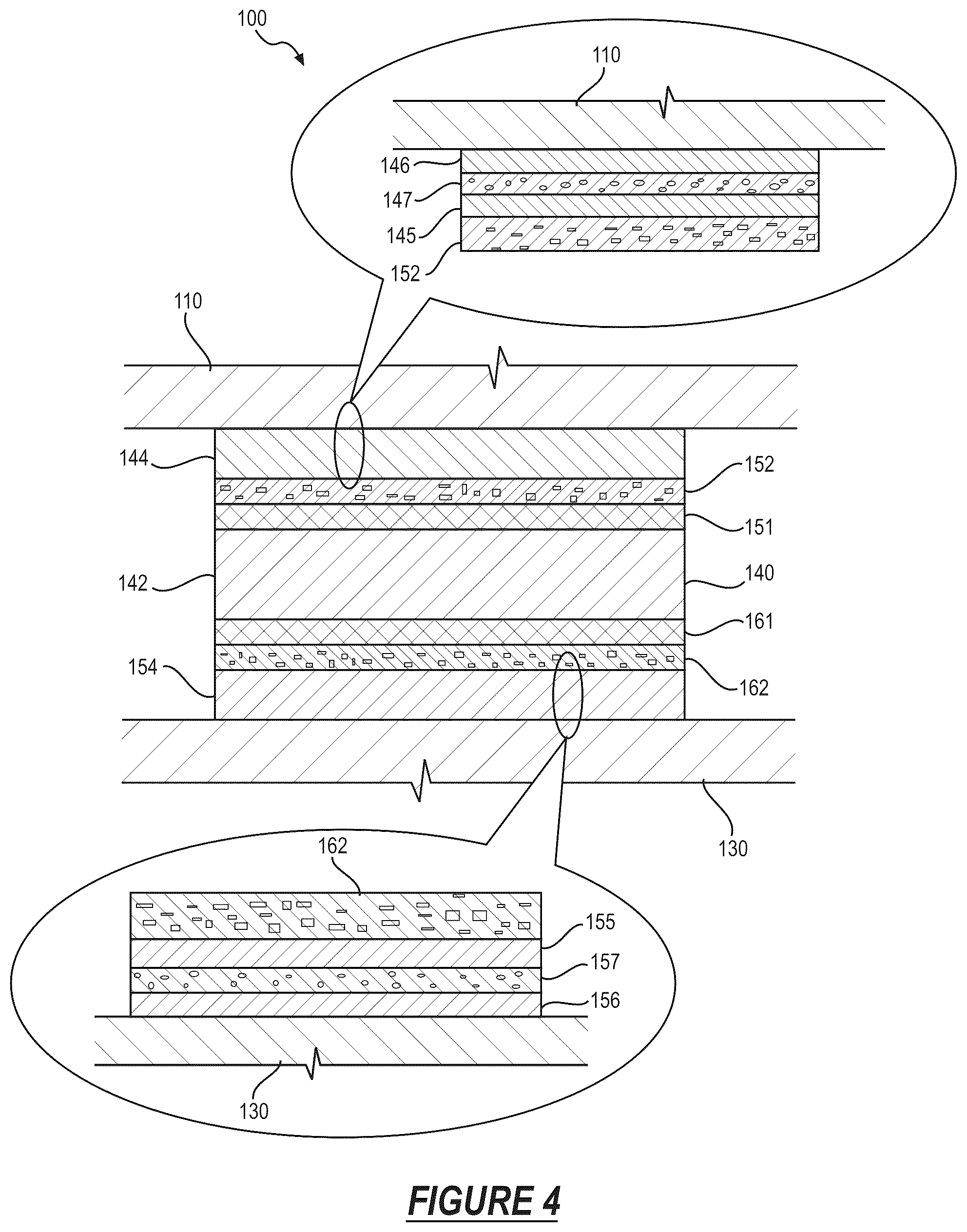 Patent US12422951 Figure 4 – Materials and structures for spacer elements in a human-computer interface system