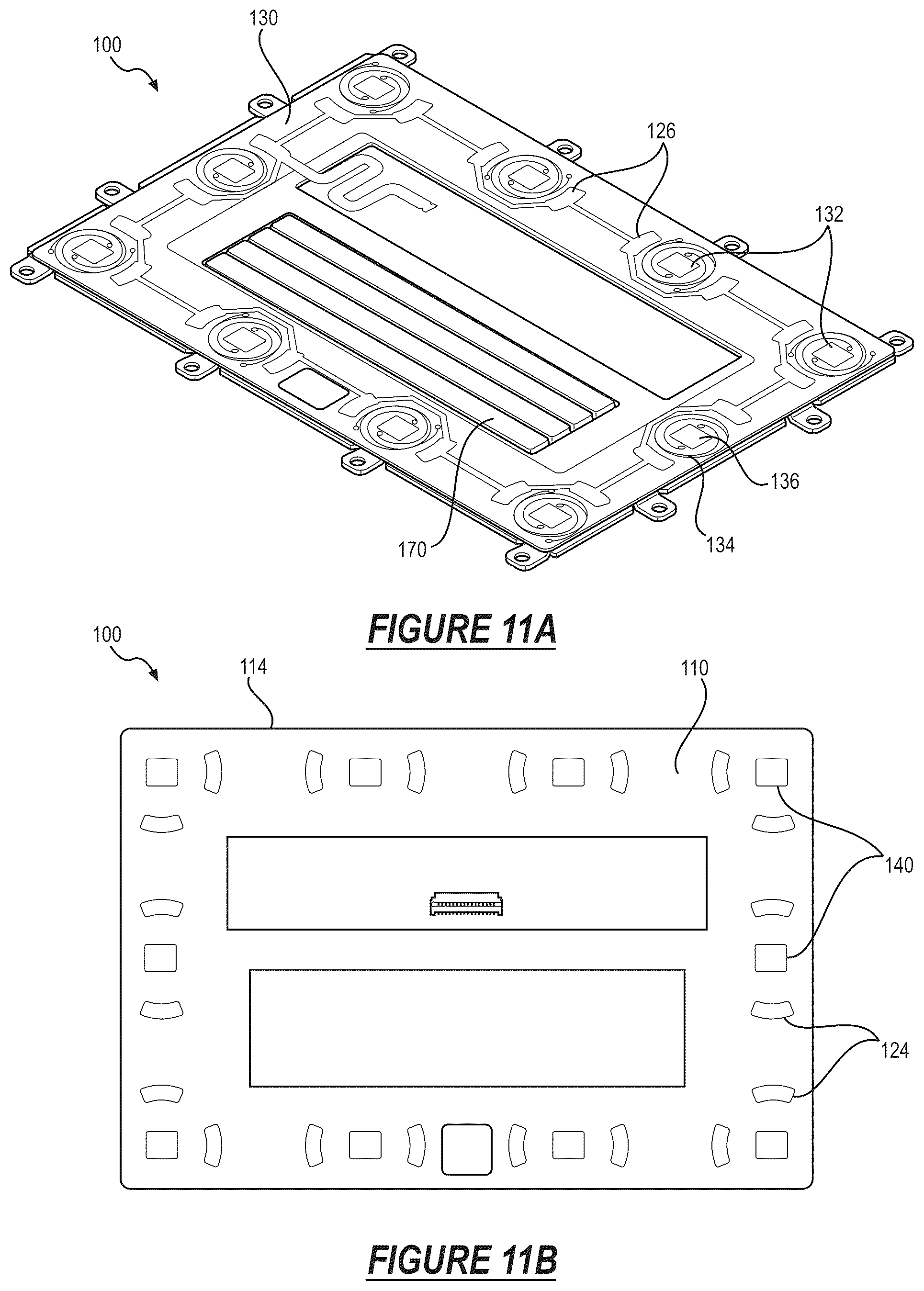 Patent US12422951 Figure 11 – Materials and structures for spacer elements in a human-computer interface system