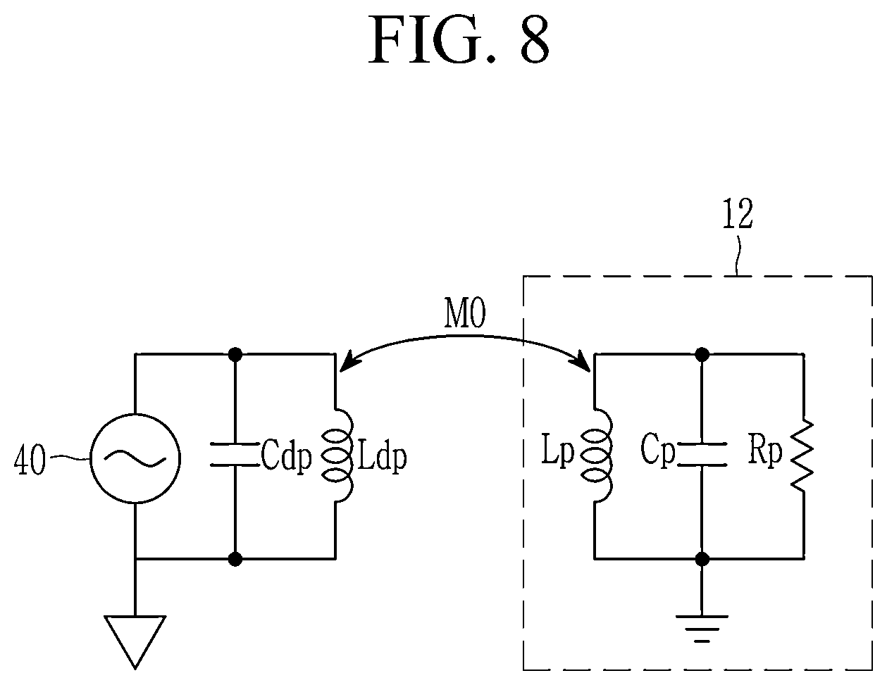 Patent US12422953 Figure 8 – Stylus pen, antenna module, touch sensor, and electronic device