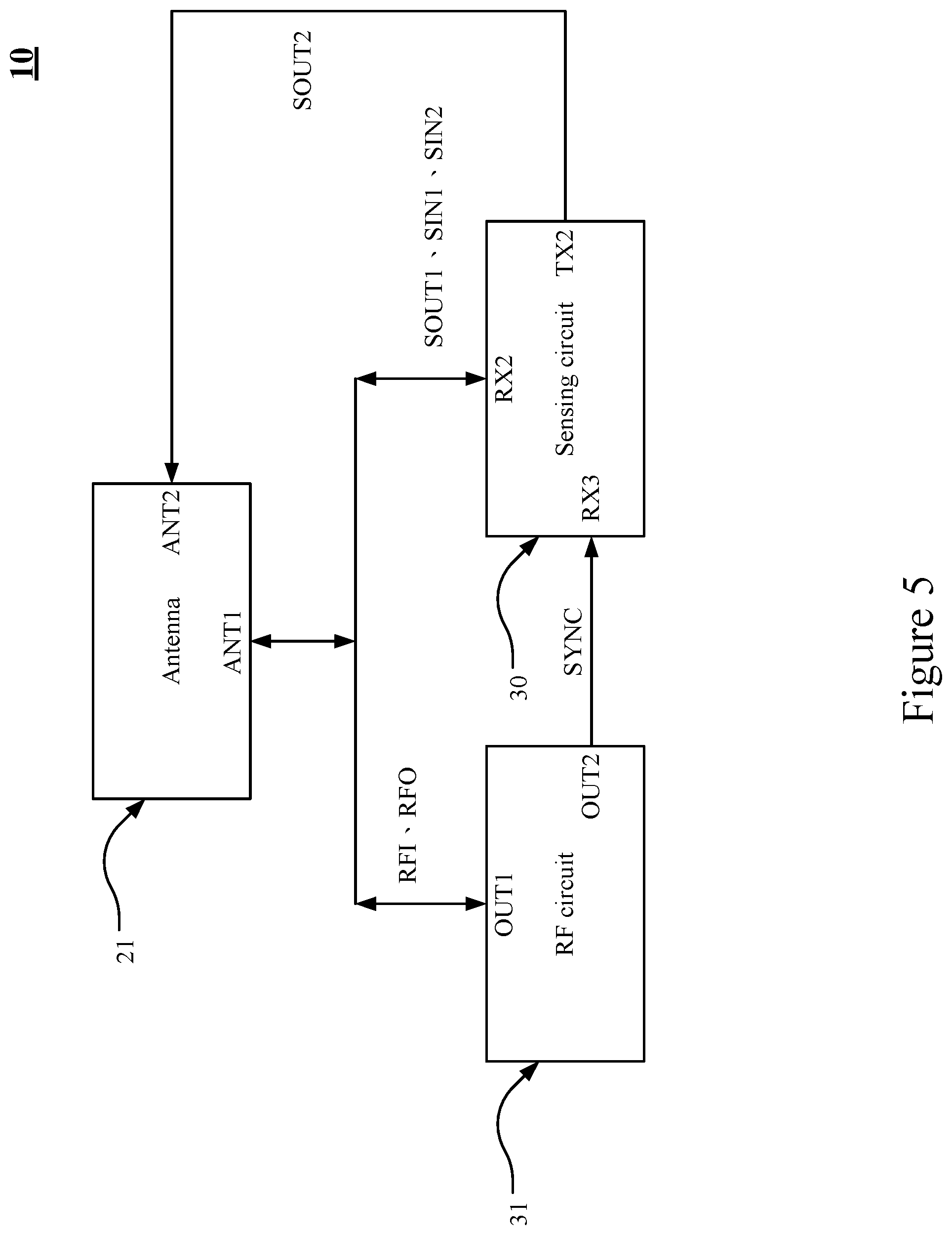 Patent US12422954 Figure 5 – Proximity sensor and proximity sensing method