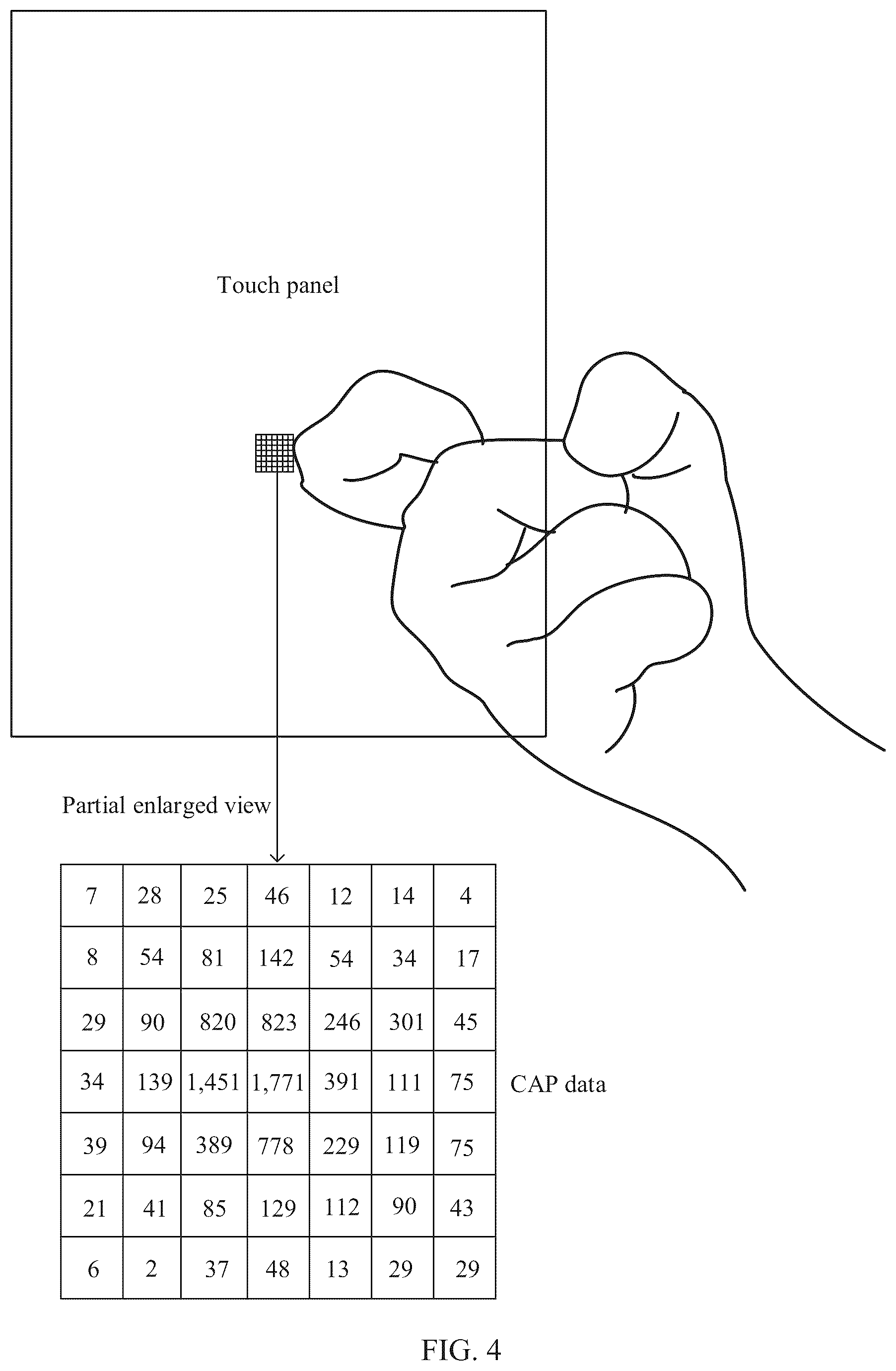 Patent US12422955 Figure 4 – Knuckle operation identification method and electronic device