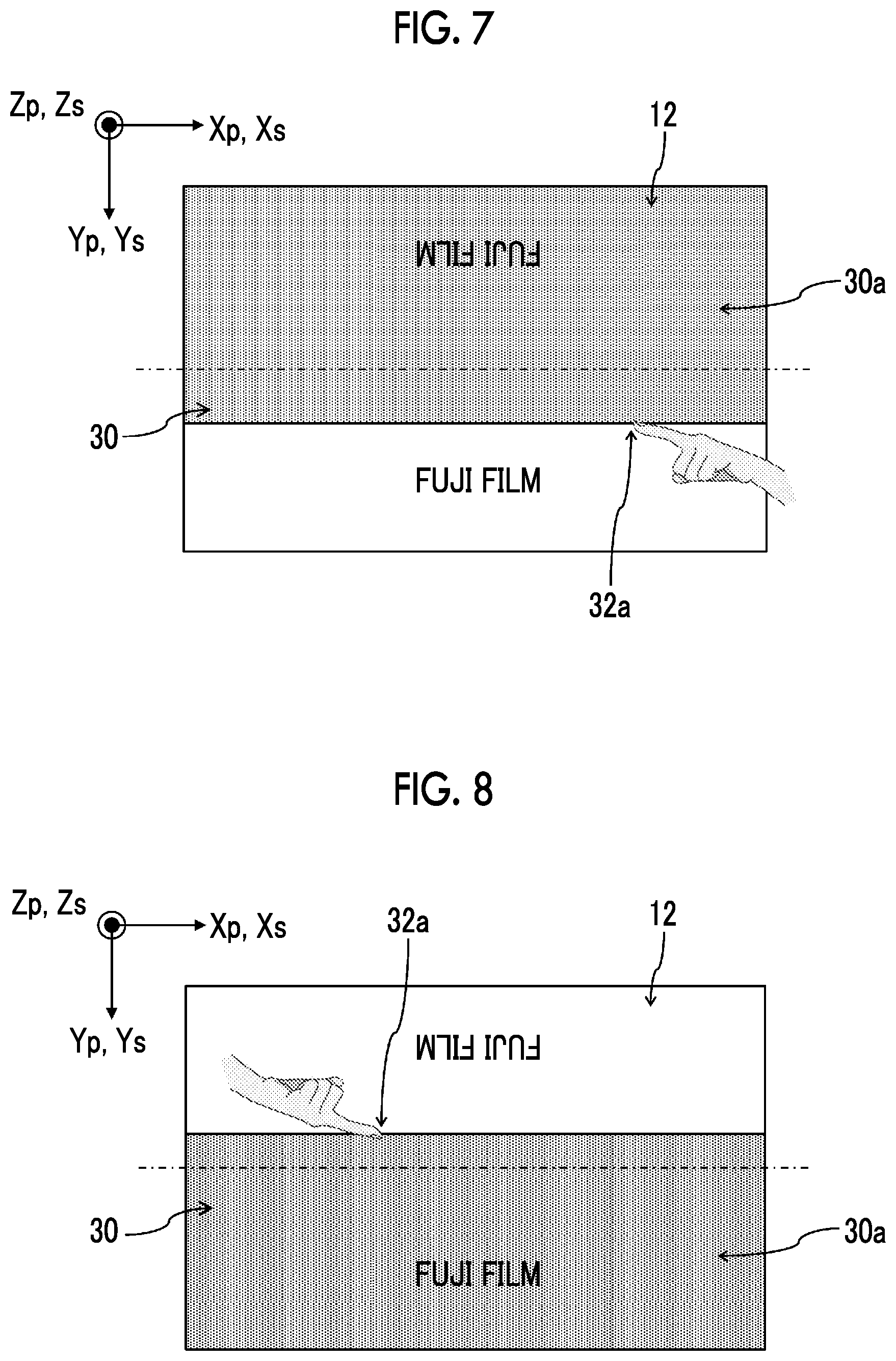 Patent US12422957 Figure 4 – Information processing apparatus, computer readable medium, and information processing method for determining position of non-contact operation on operation surface