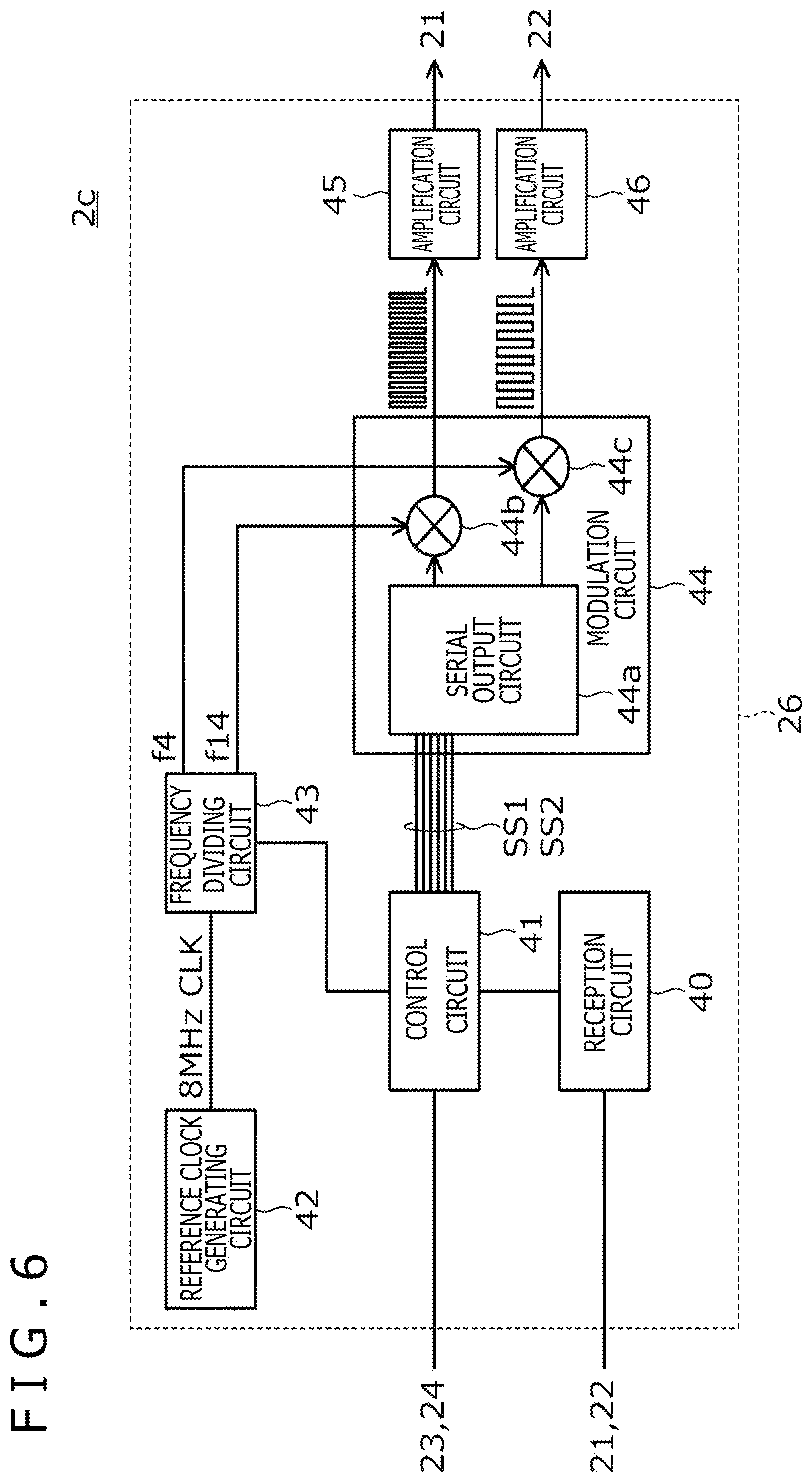 Patent US12422958 Figure 6 – Active pen and sensor integrated circuit