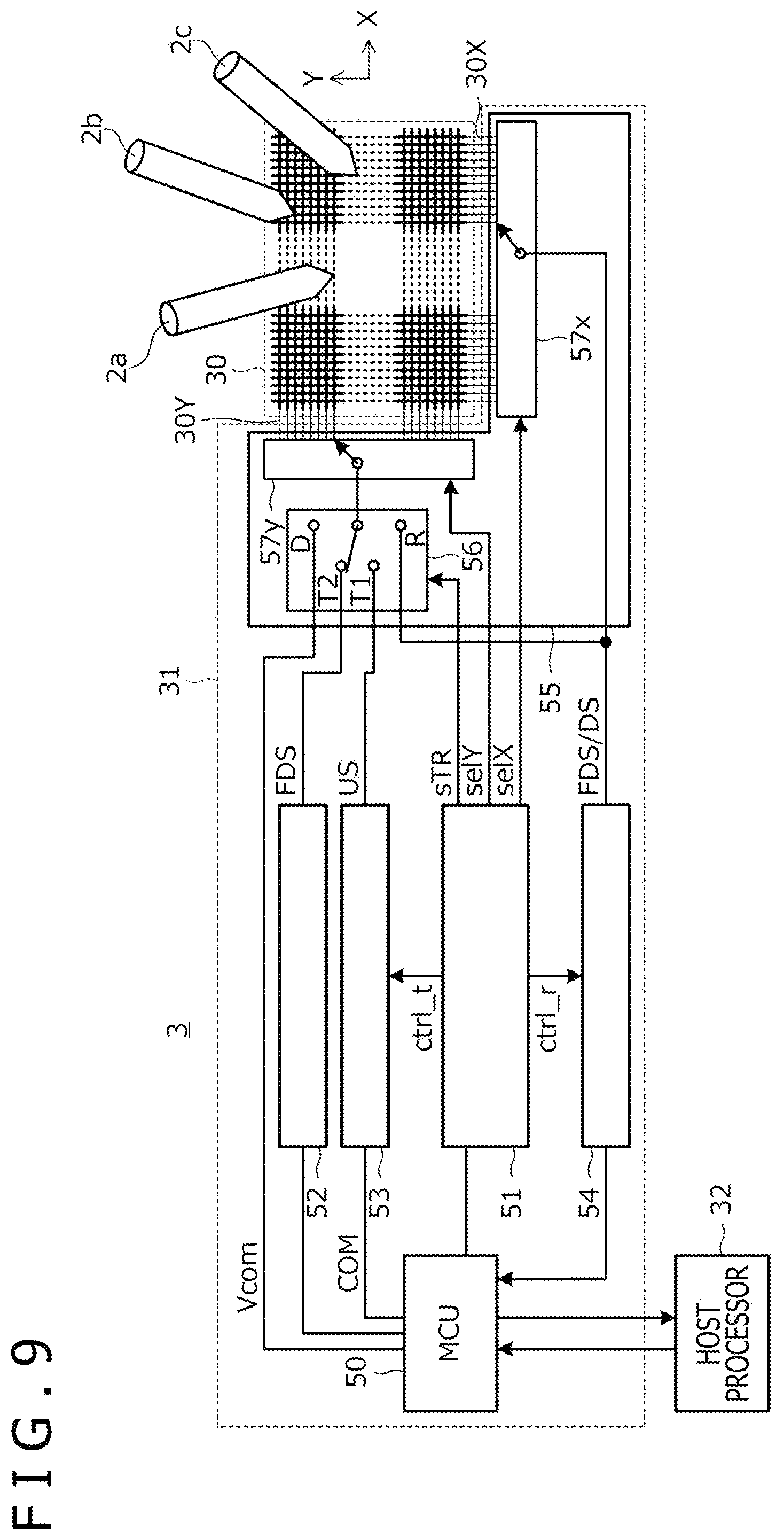 Patent US12422958 Figure 9 – Active pen and sensor integrated circuit