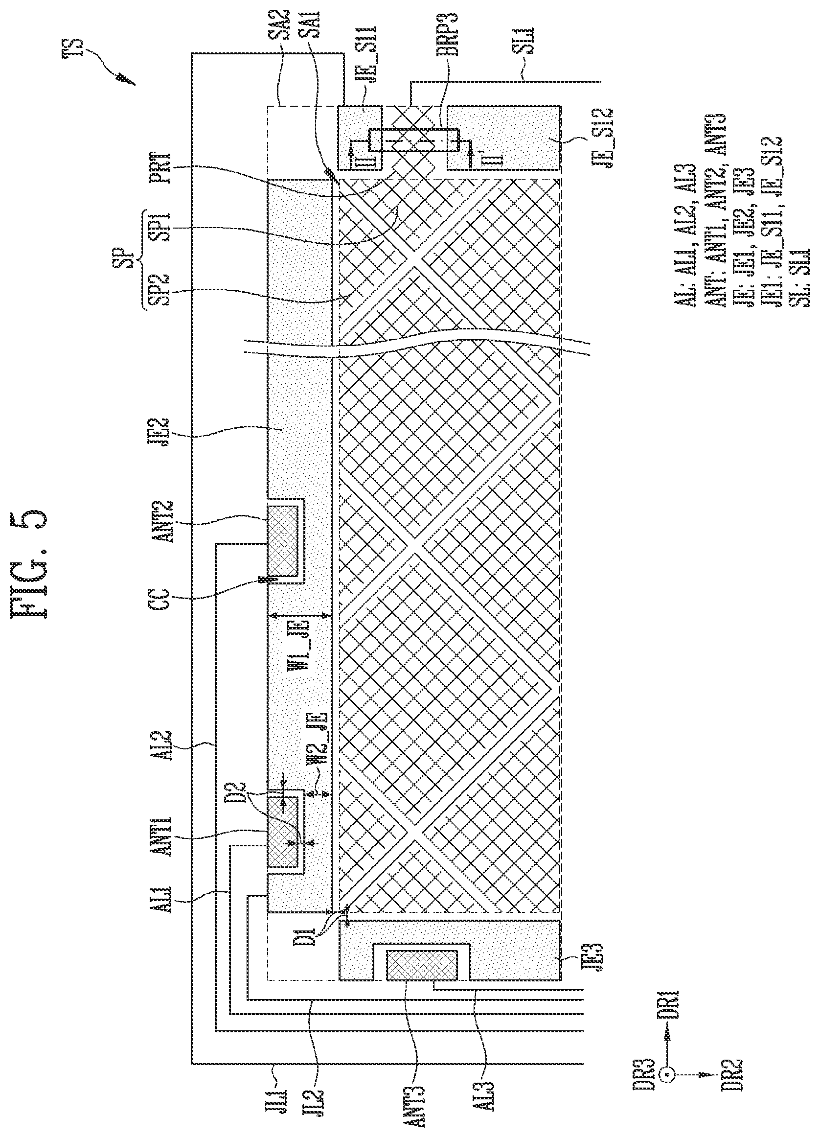 Patent US12422959 Figure 4 – Input sensing device, display device including the same, and electronic device including the display device
