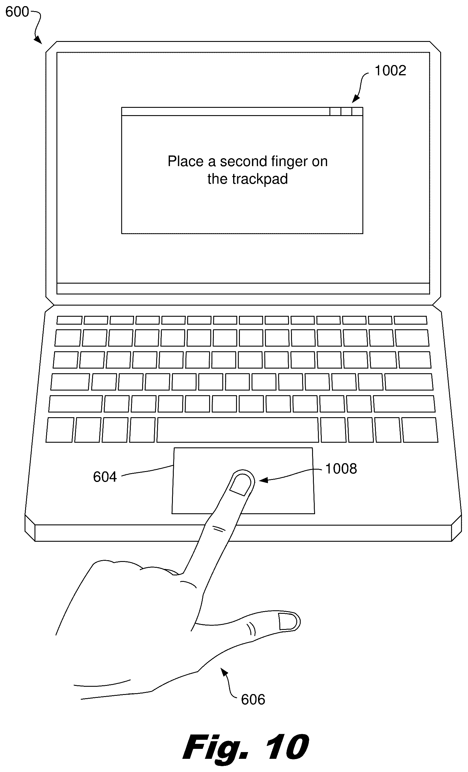 Patent US12422960 Figure 9 – Determining an unprompted input