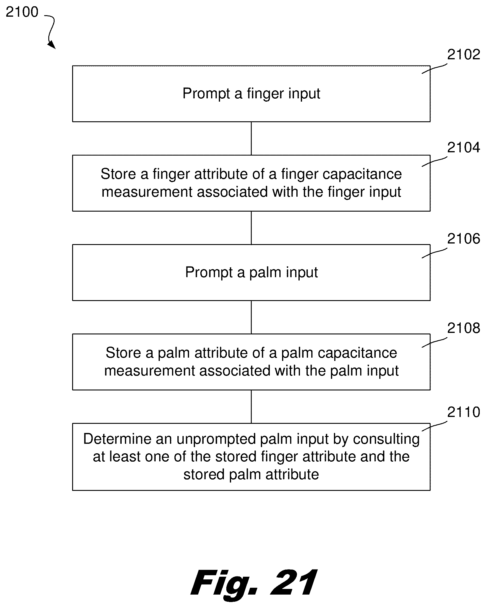 Patent US12422960 Figure 18 – Determining an unprompted input
