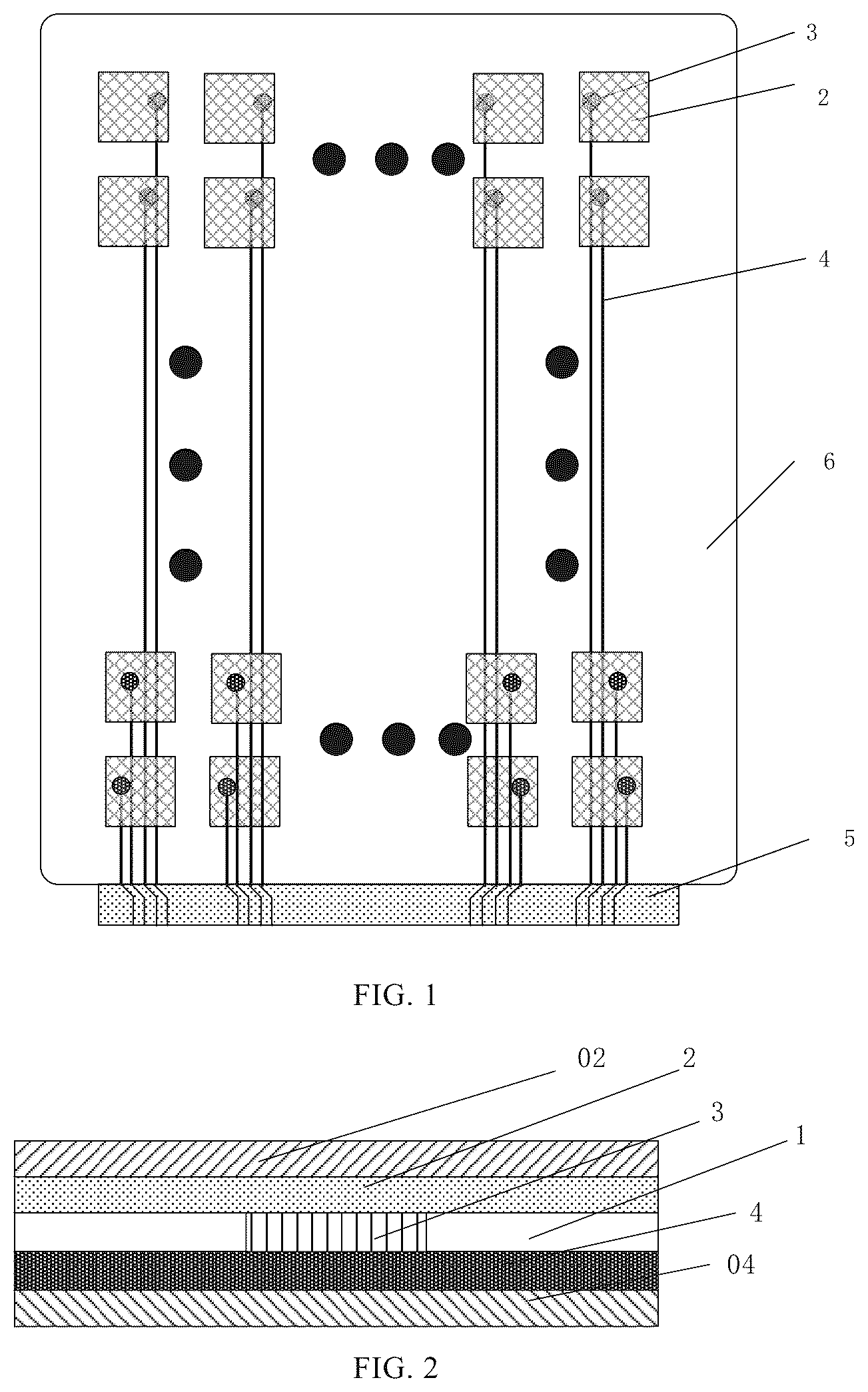 Patent US12422961 Figure 1 – Touch structure, touch display panel and electronic device