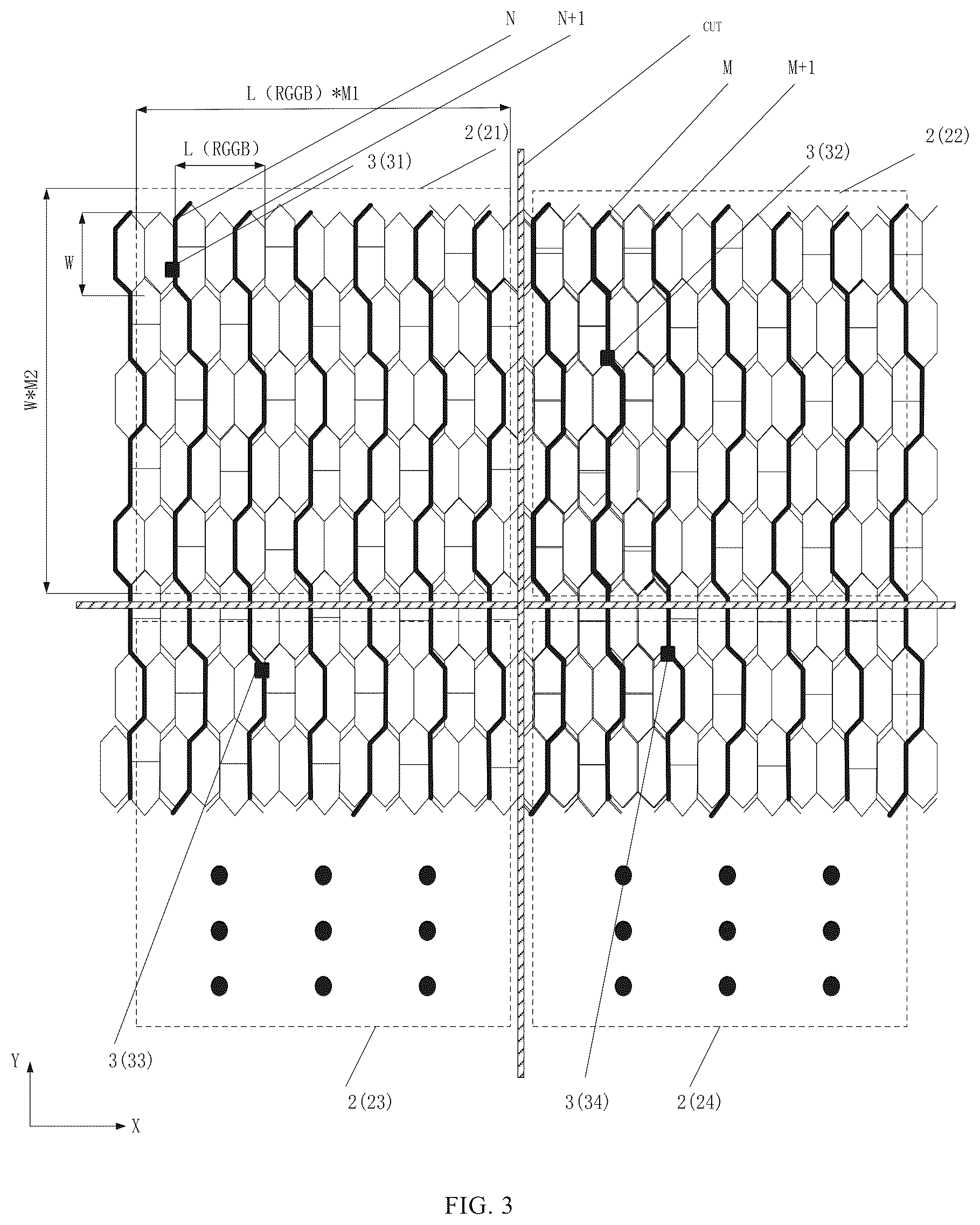 Patent US12422961 Figure 2 – Touch structure, touch display panel and electronic device