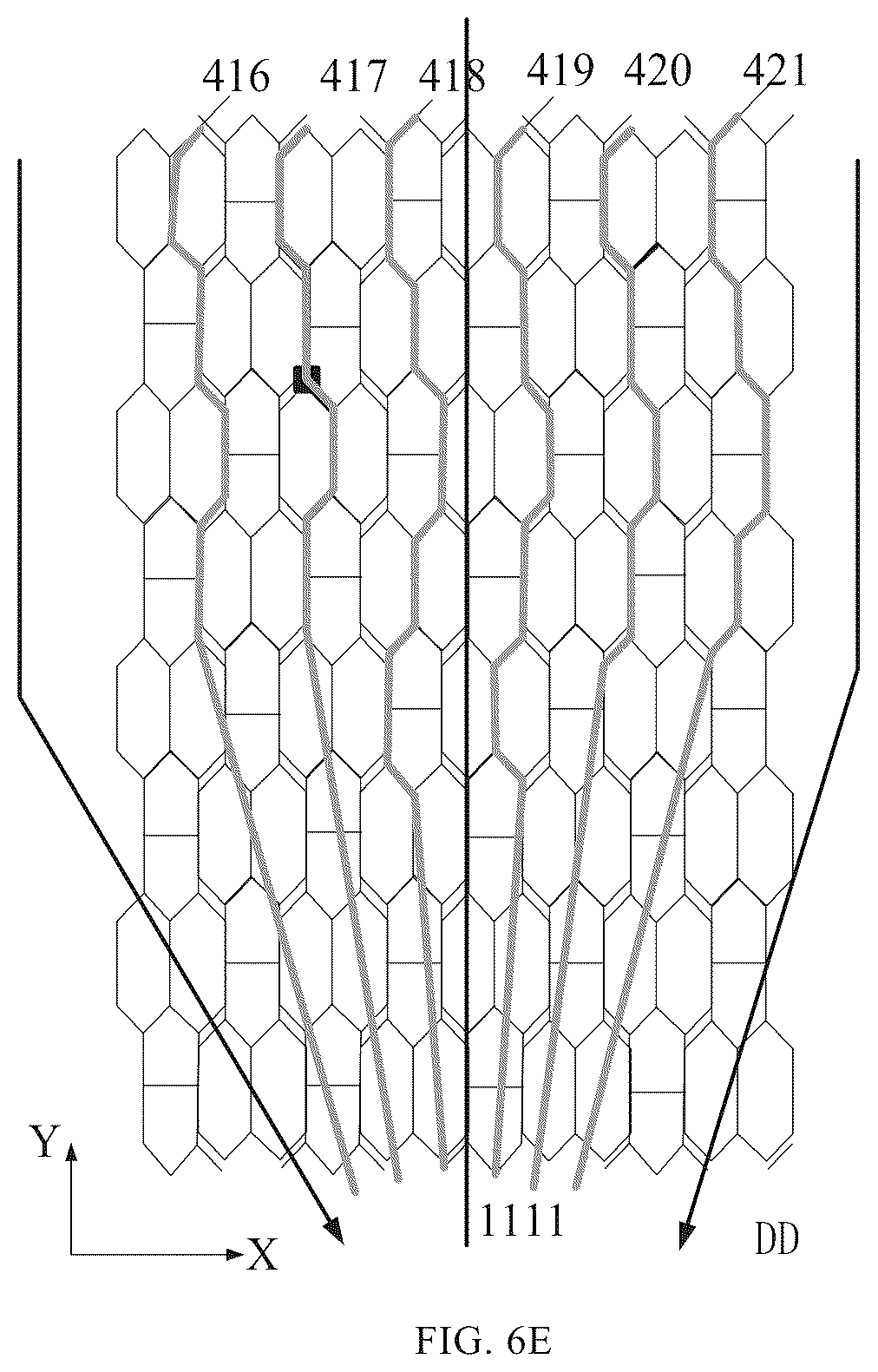 Patent US12422961 Figure 8 – Touch structure, touch display panel and electronic device