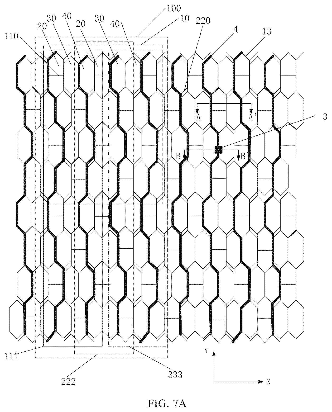 Patent US12422961 Figure 9 – Touch structure, touch display panel and electronic device