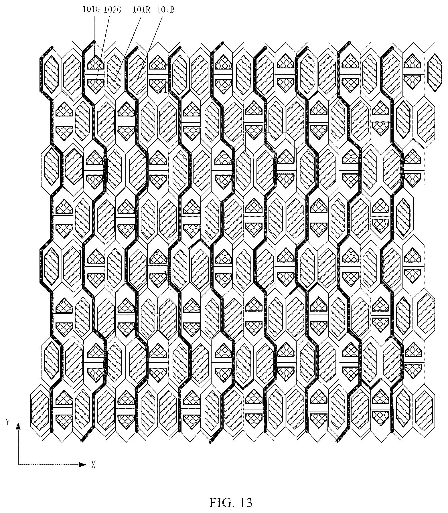 Patent US12422961 Figure 17 – Touch structure, touch display panel and electronic device