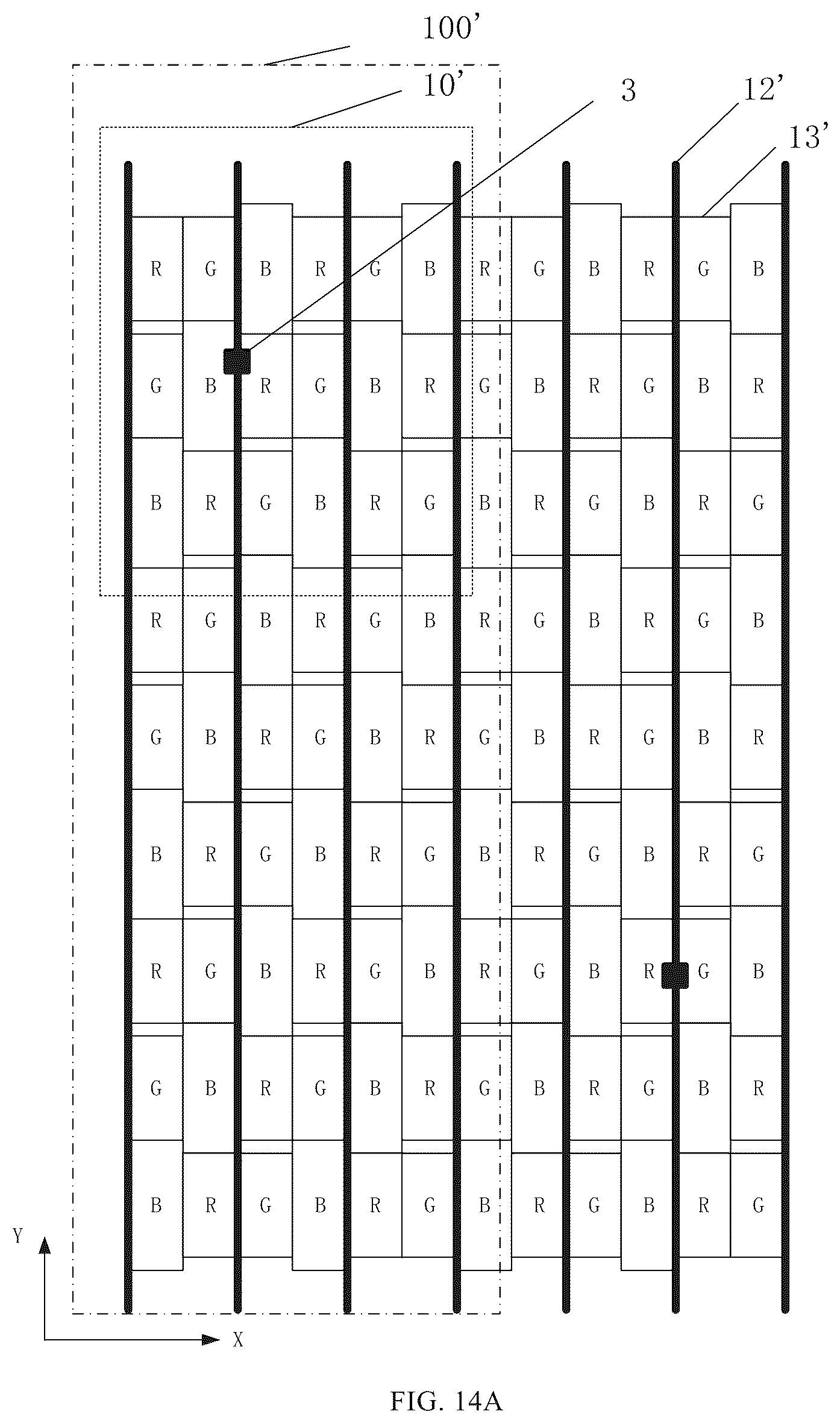 Patent US12422961 Figure 18 – Touch structure, touch display panel and electronic device